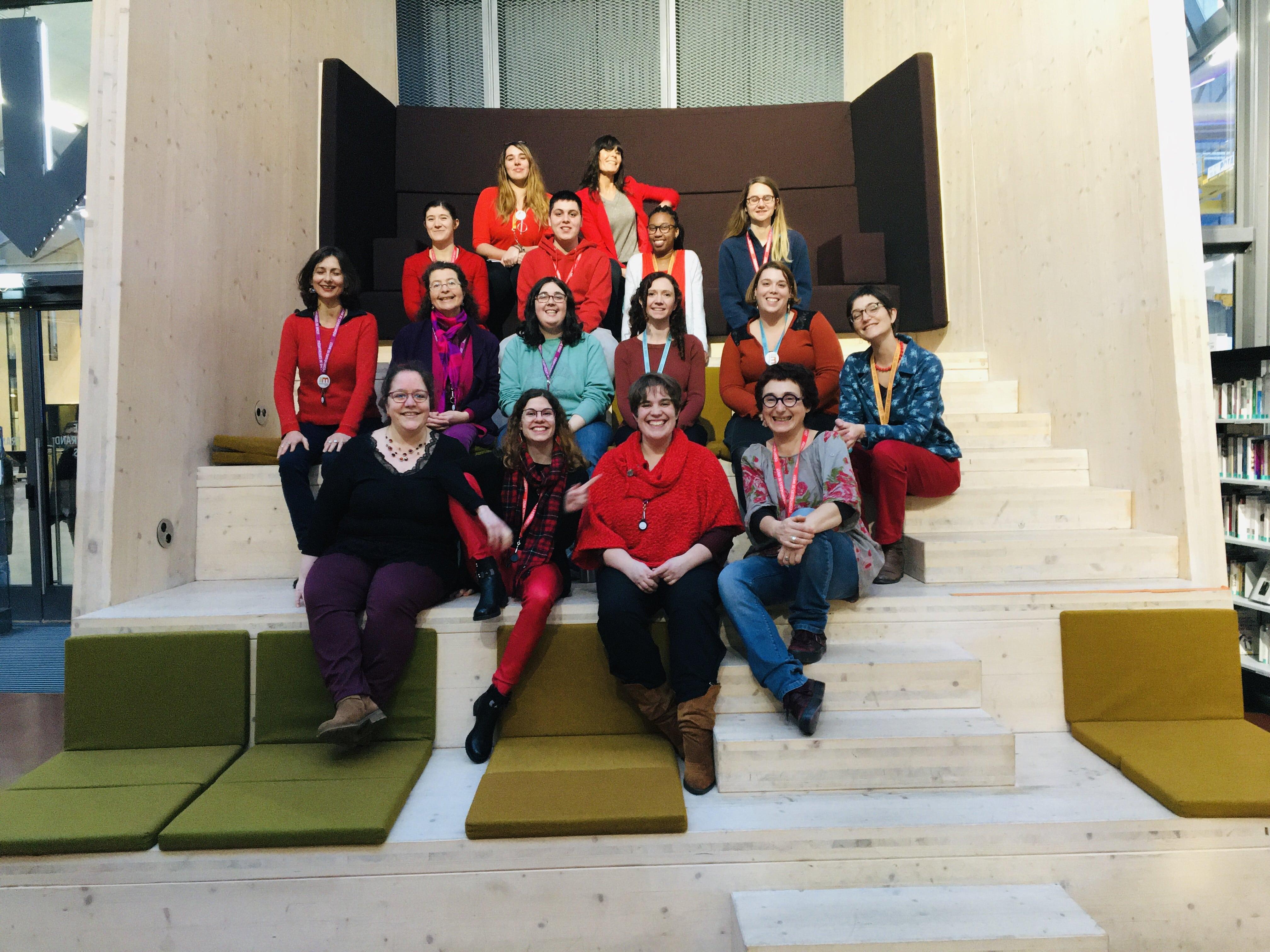 L'équipe de la Médiathèque François Mitterrand - Les Capucins