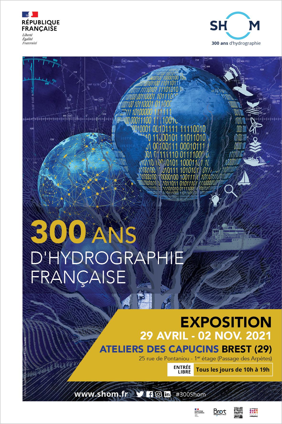 Exposition SHOM - 300 ans d'hydrographie française