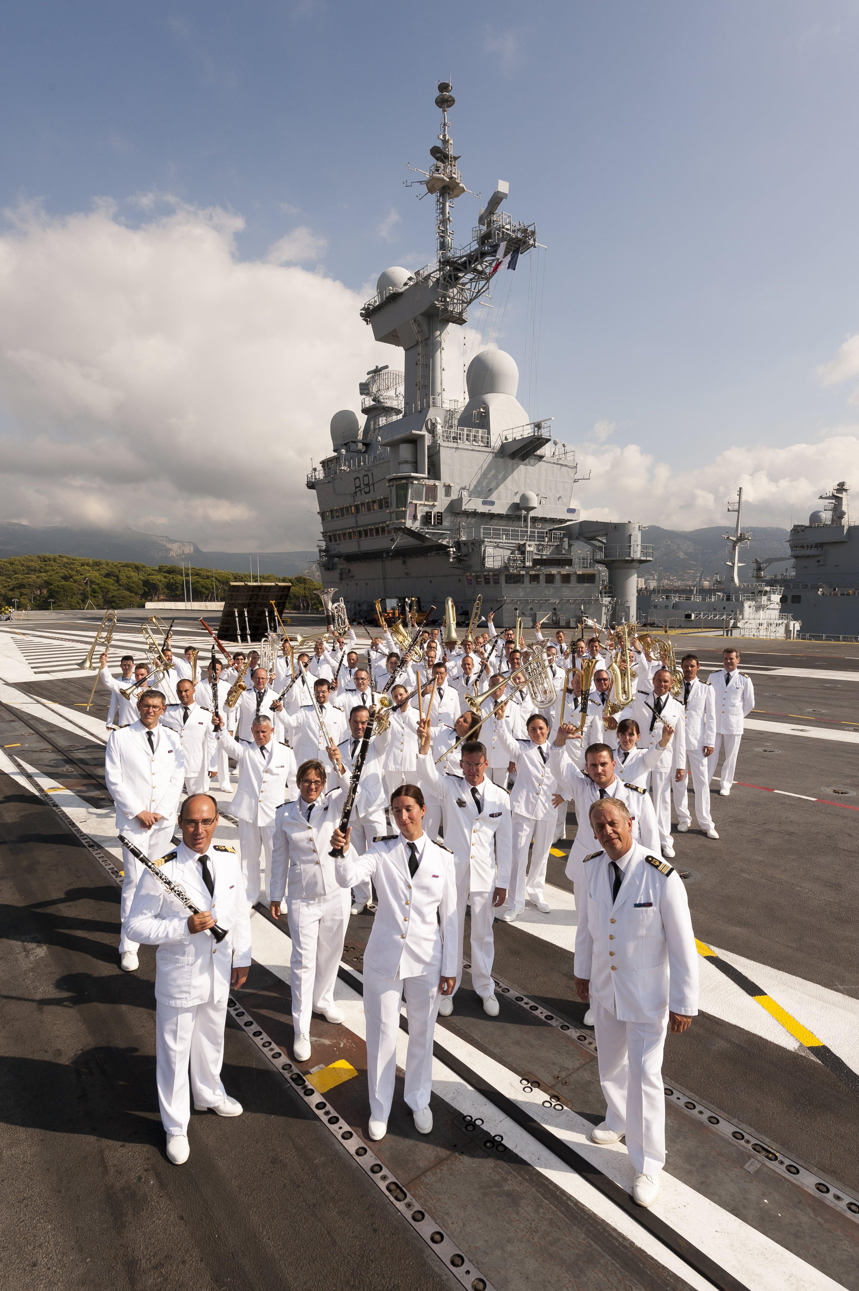 La musique des équipages de la flotte