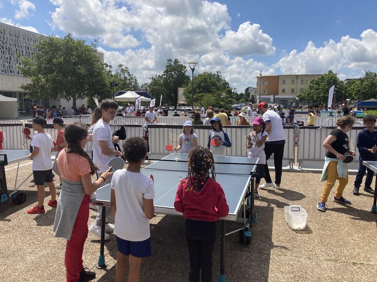 Étape du Ping Tour - Photo