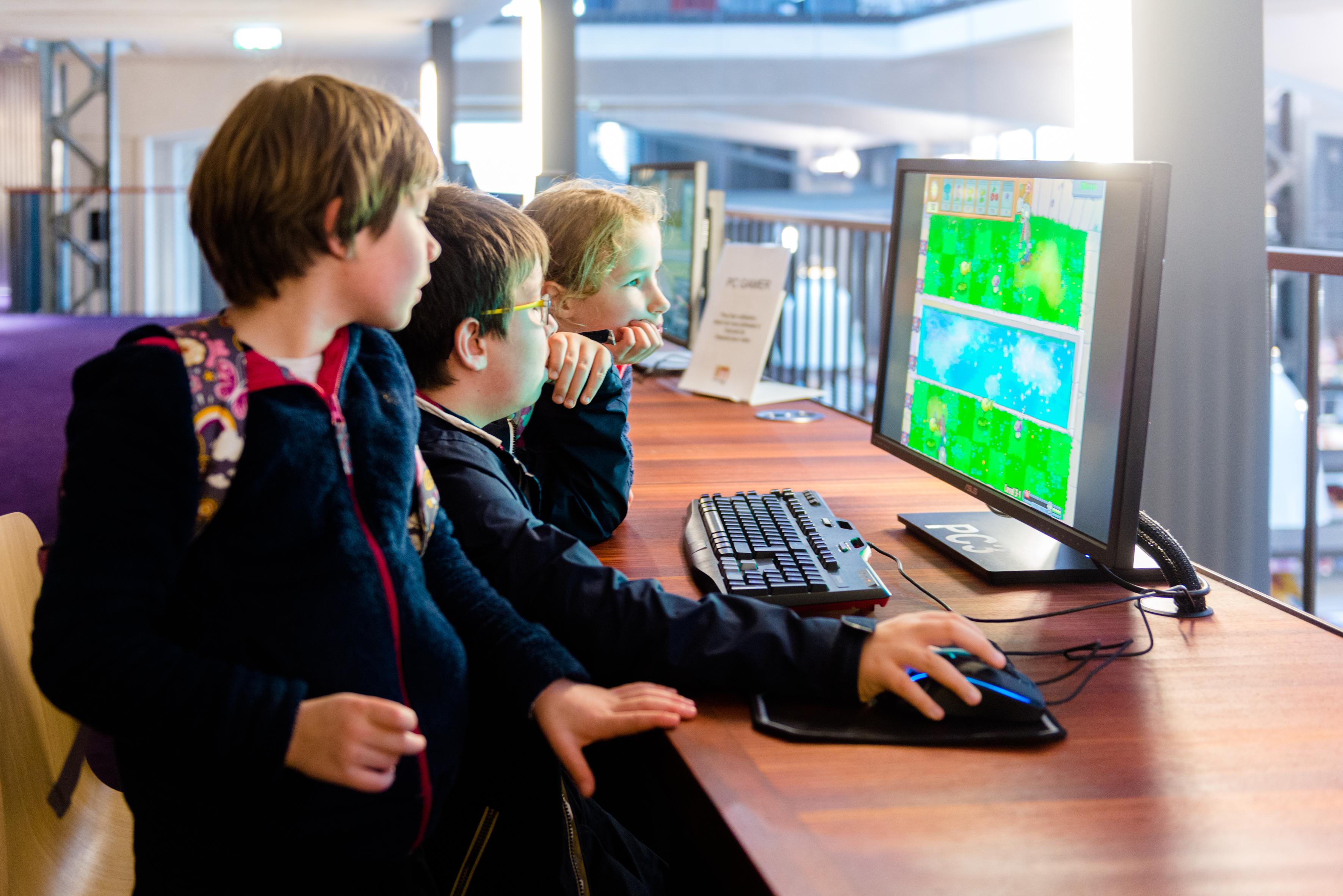 Intérieur médiathèque