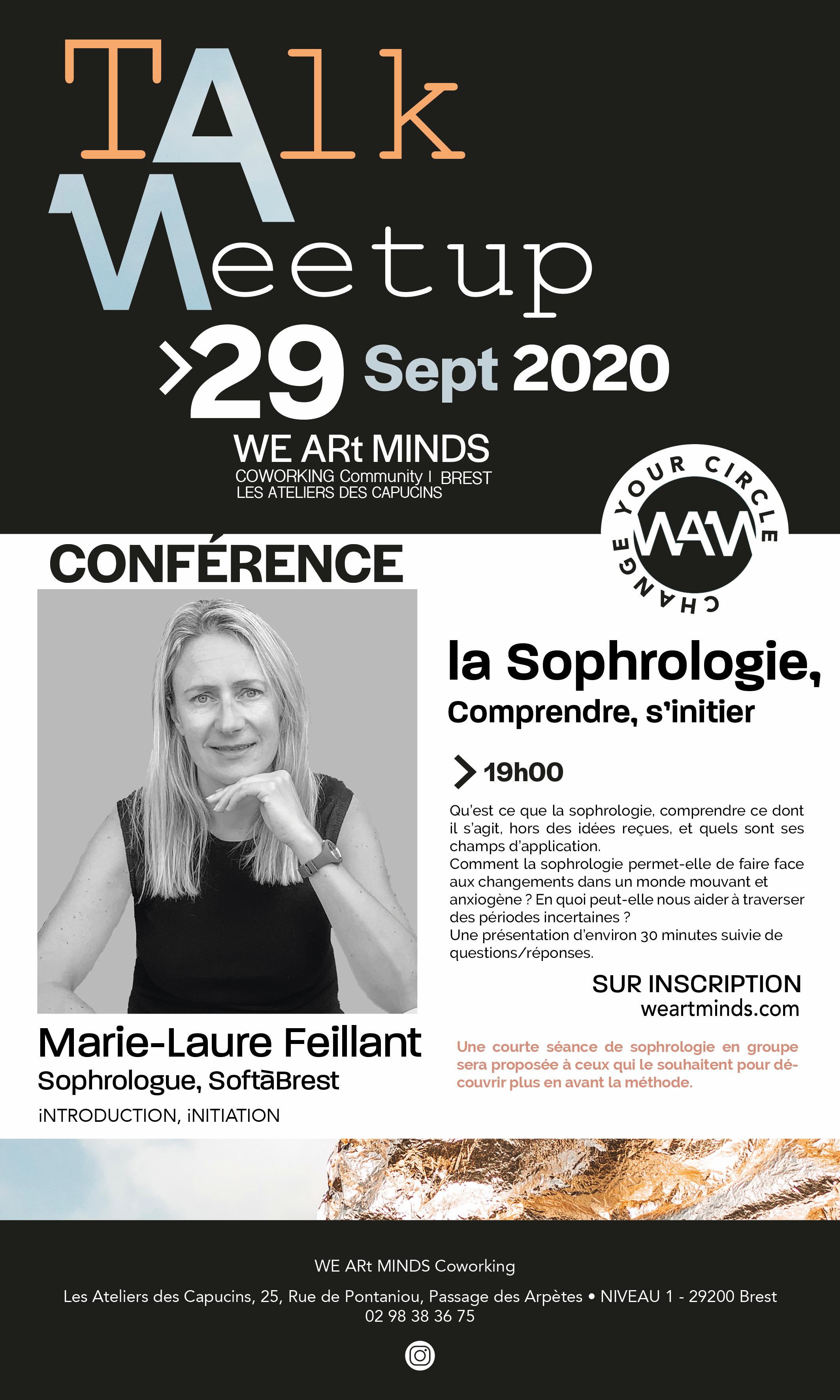 Invitation talk - Sophrologie à WEARtMINDS 