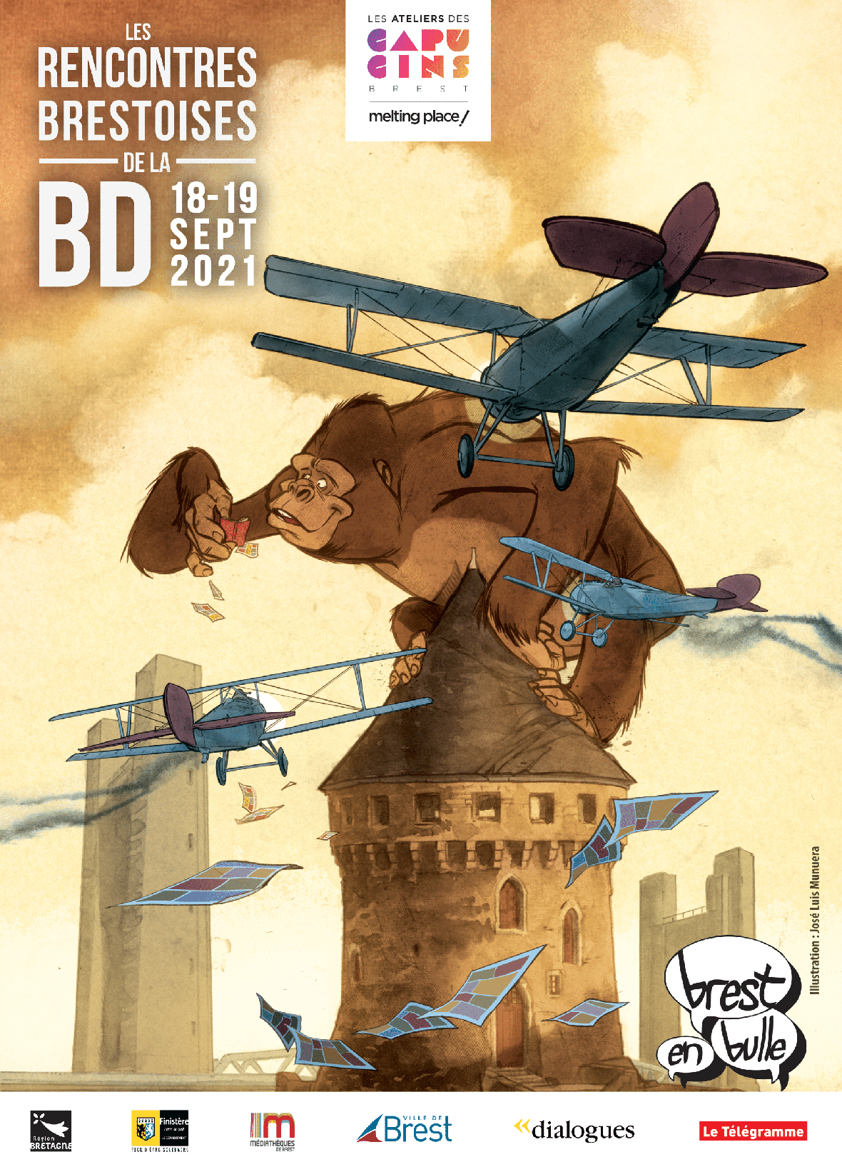 Les rencontres brestoises de la BD 2021