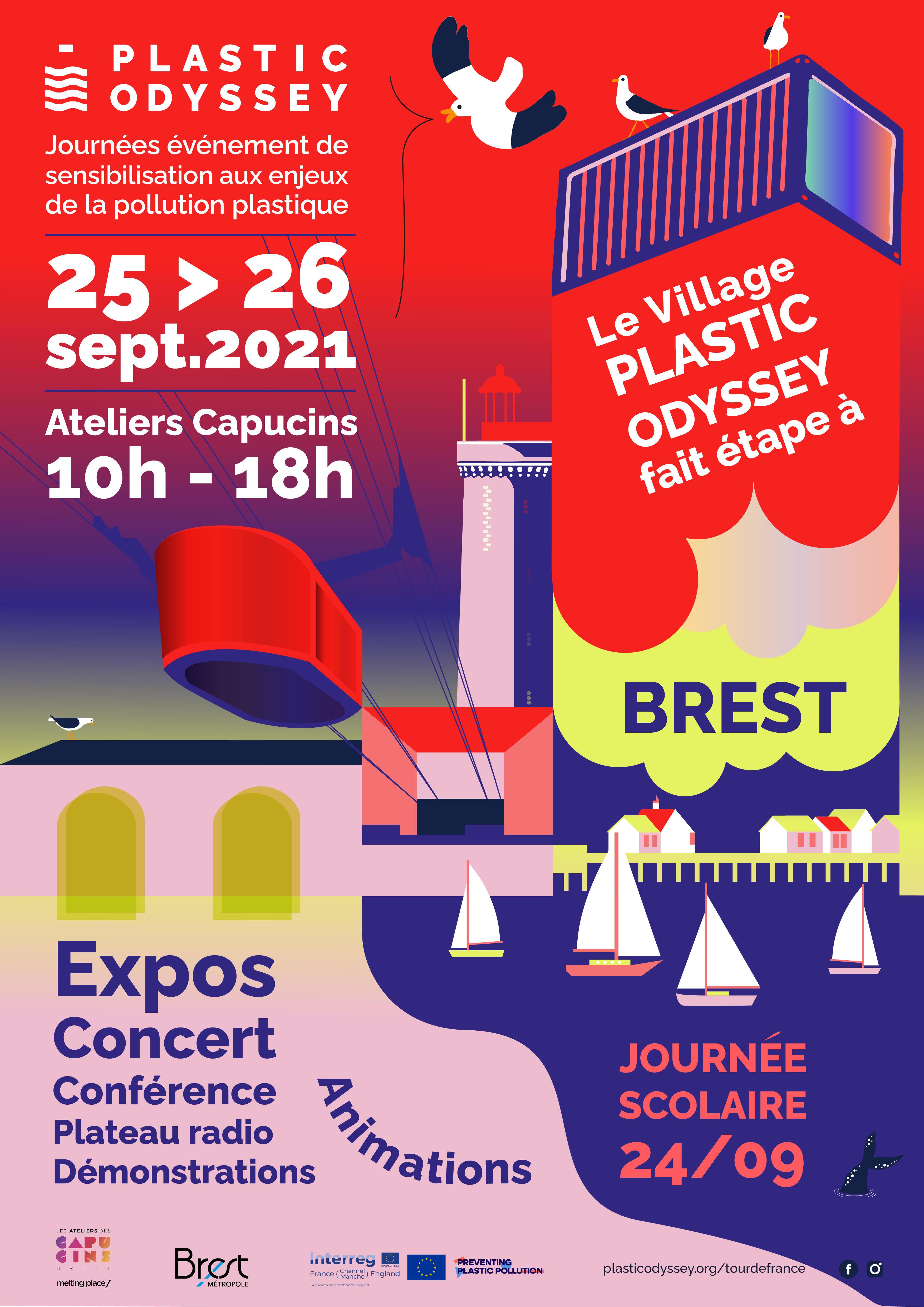 Le Village Plastic Odyssey sur les routes de France - Etape #4 - Brest