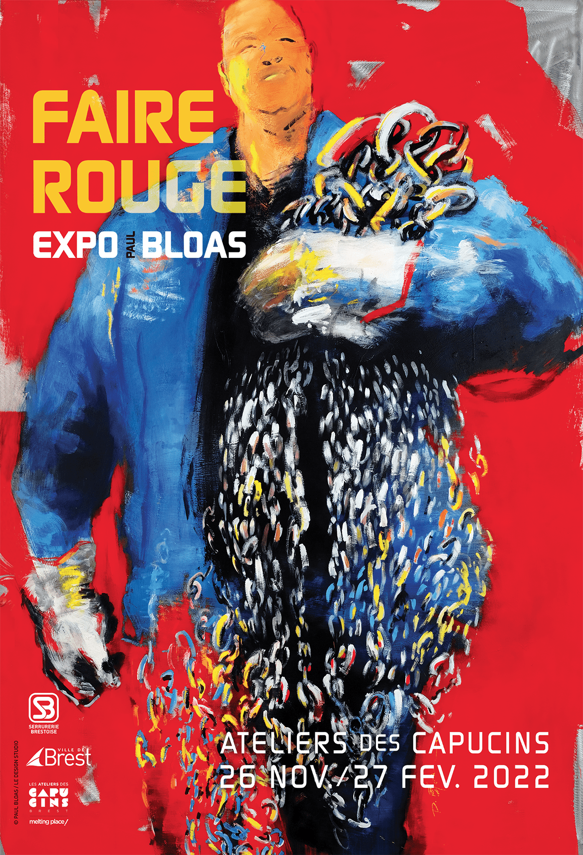 Exposition "Faire Rouge" - Paul Bloas