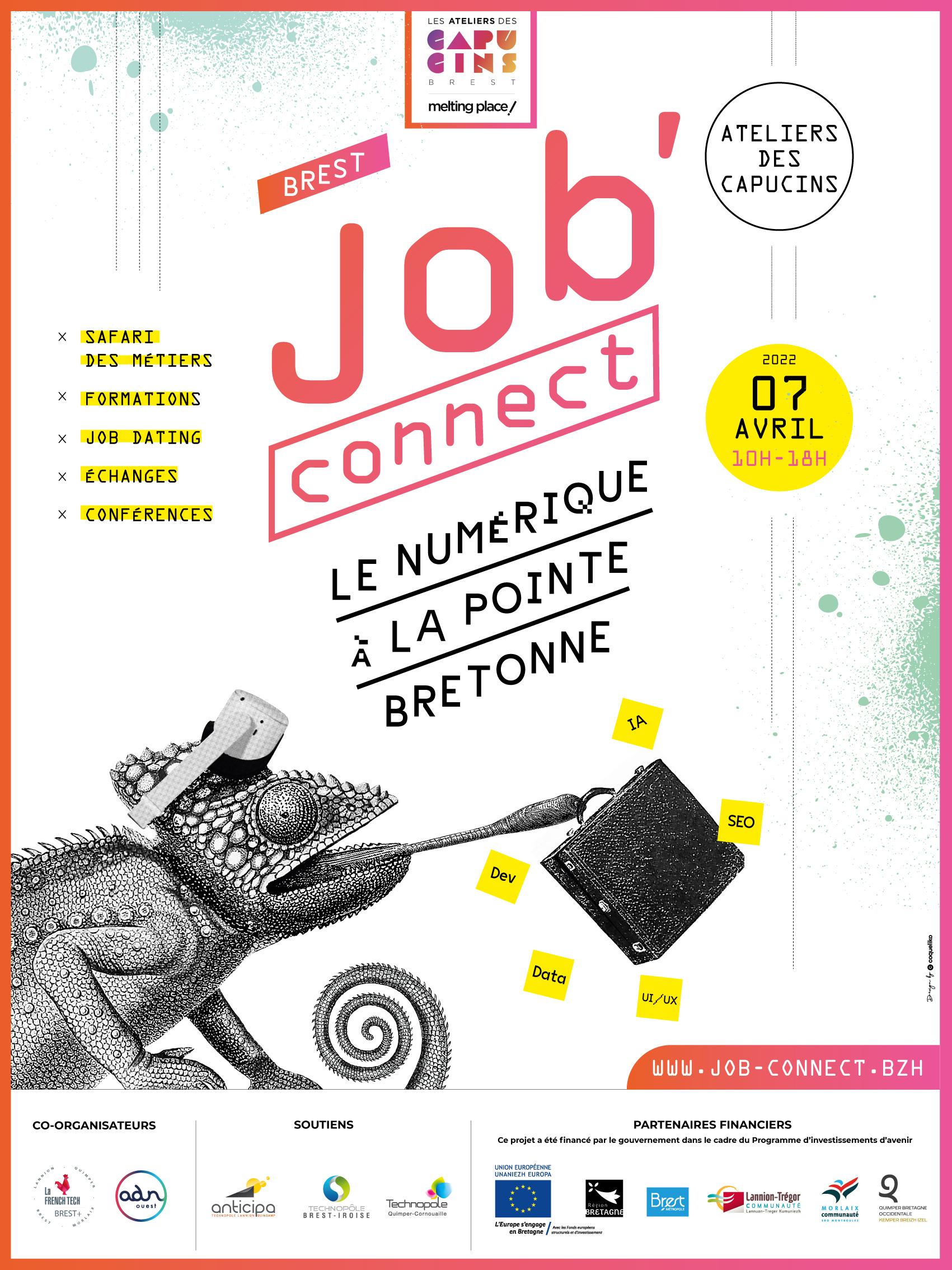 Job connect - Le numérique à la pointe bretonne