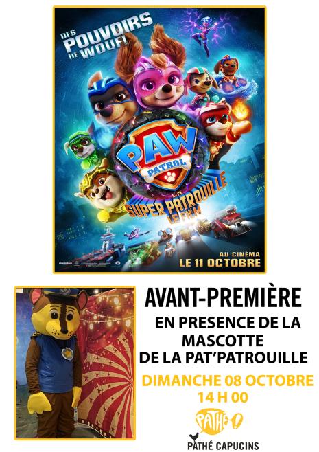 PAW PATROL - LA PAT' PATROUILLE: LE SUPER FILM, Site web officiel