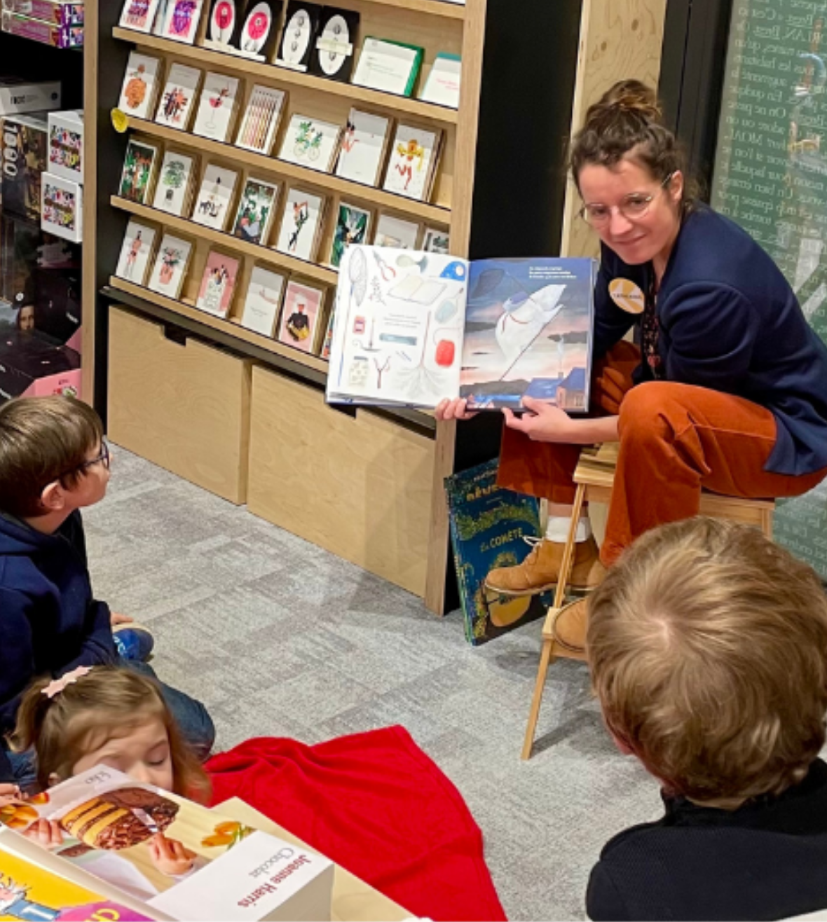 Lecture d’albums aux Curiosités