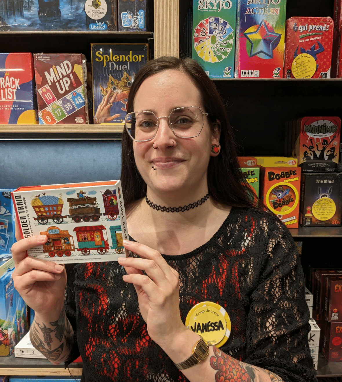 Matinée jeux de société avec Vanessa