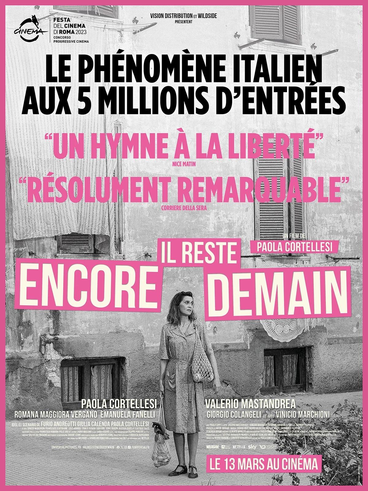Elle (s) au Cinéma : Il Reste Encore Demain 