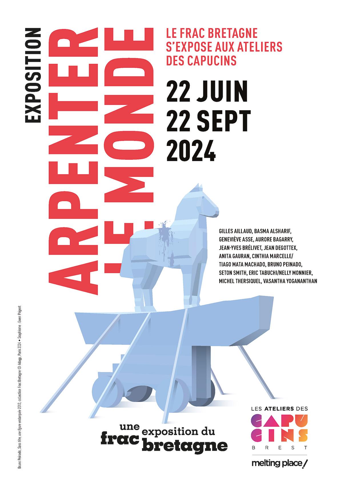 Exposition Arpenter le Monde - FRAC Bretagne