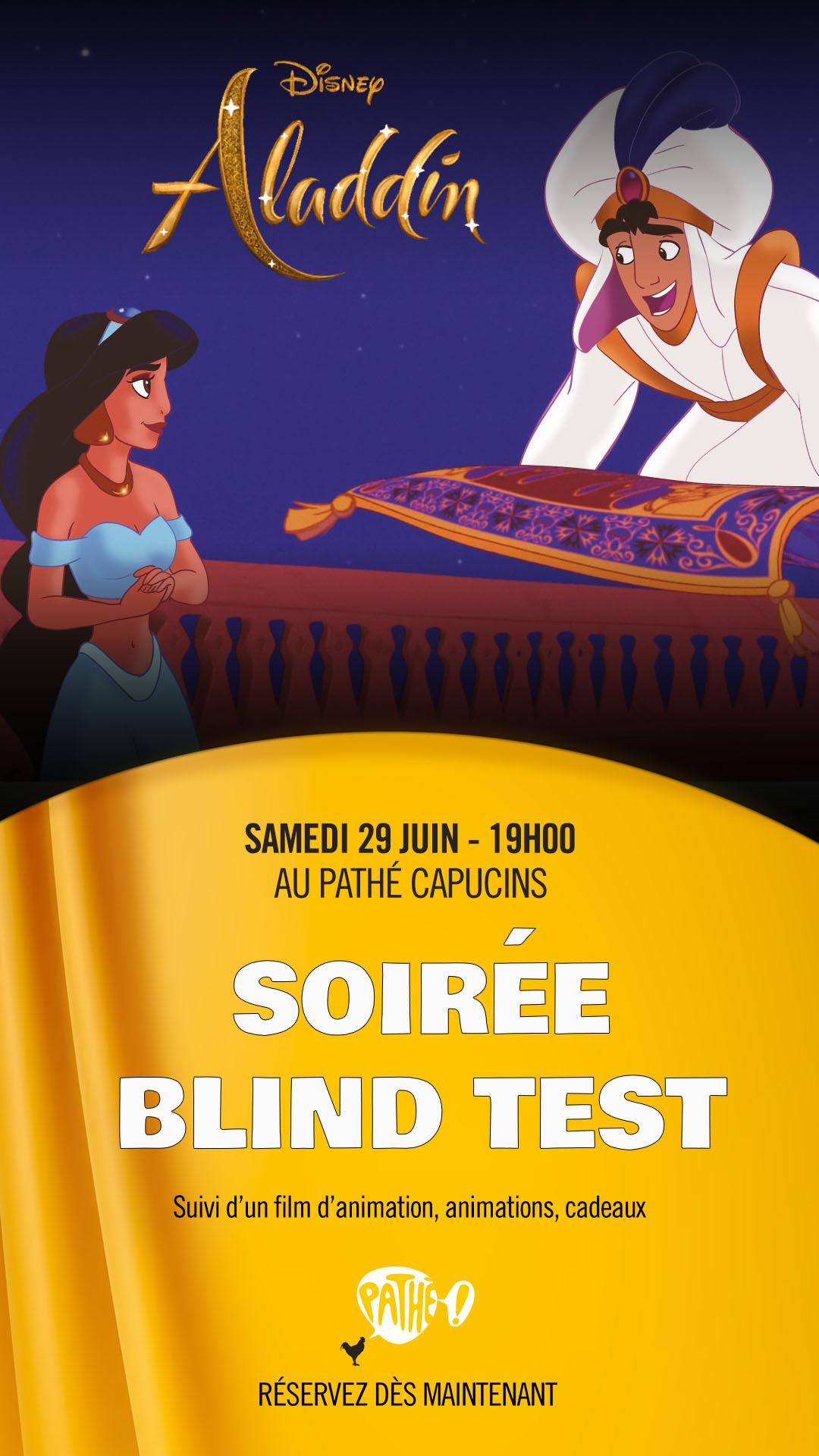 Soirée Blind Test Disney 
