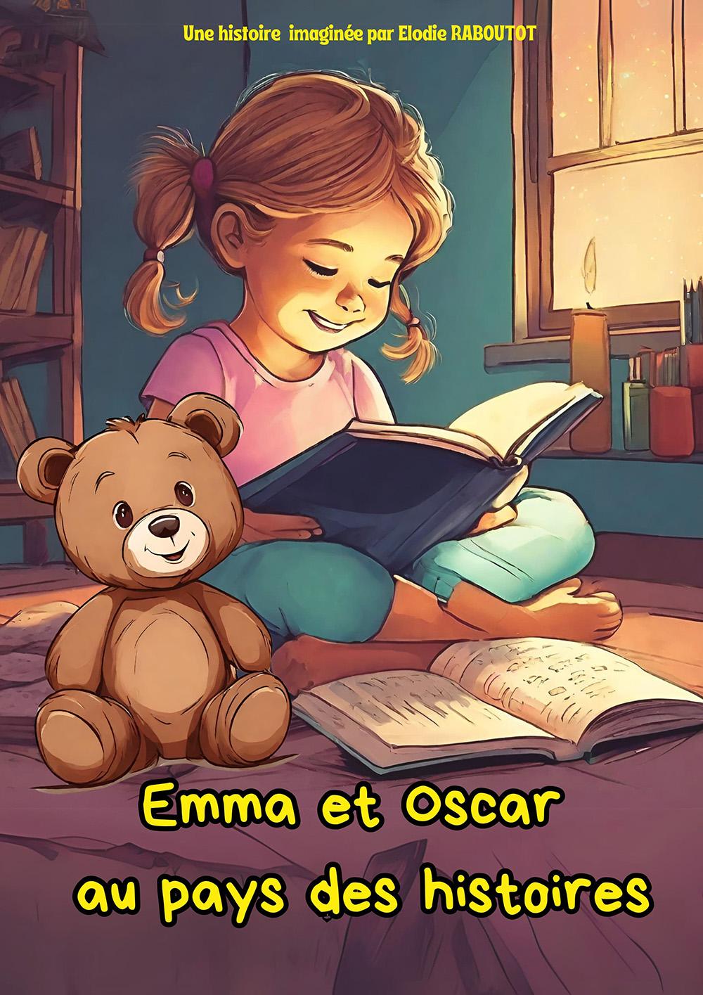 Emma et oscar au pays des histoires - Affiche