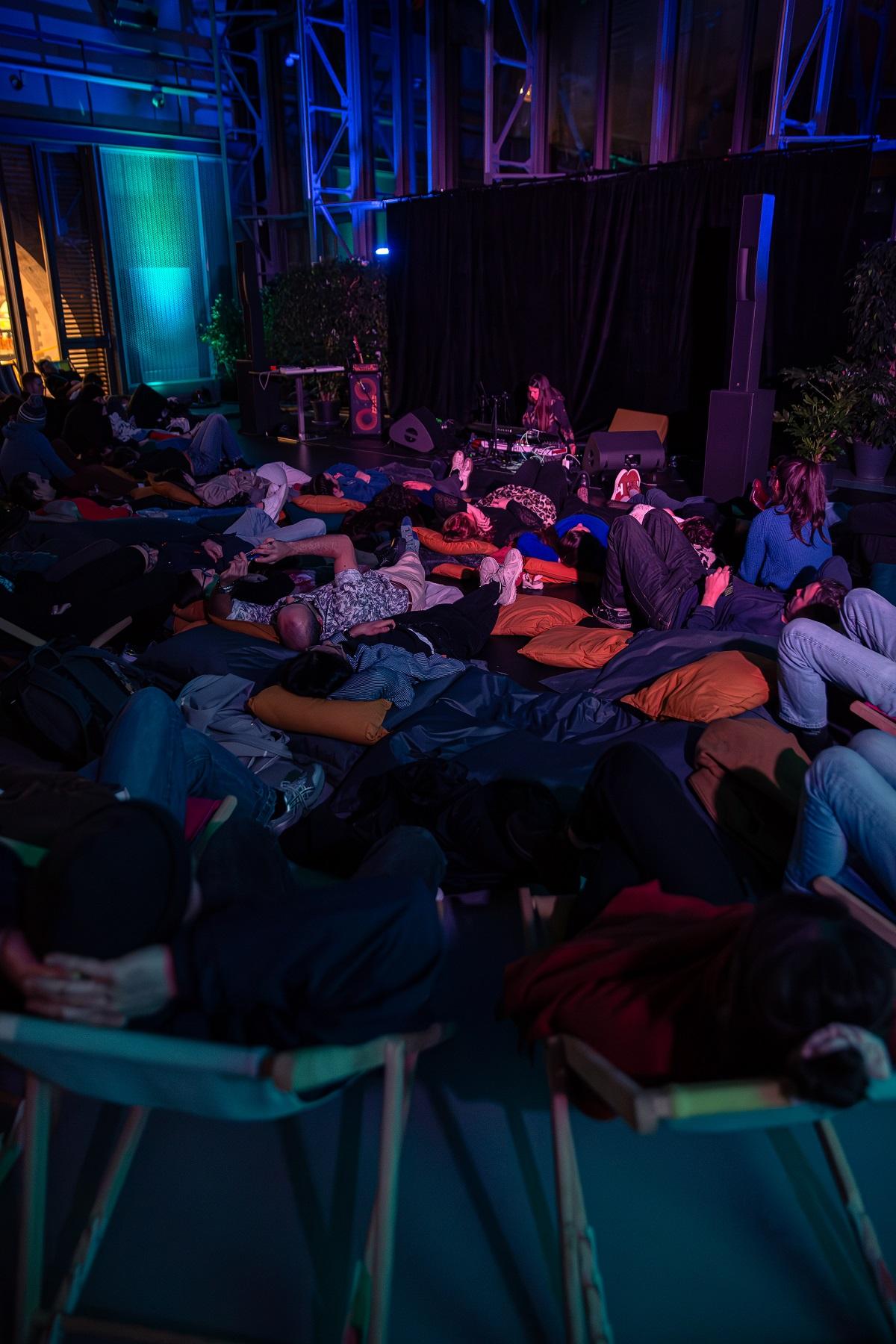 Photo prise pendant l'animation souffle electronique