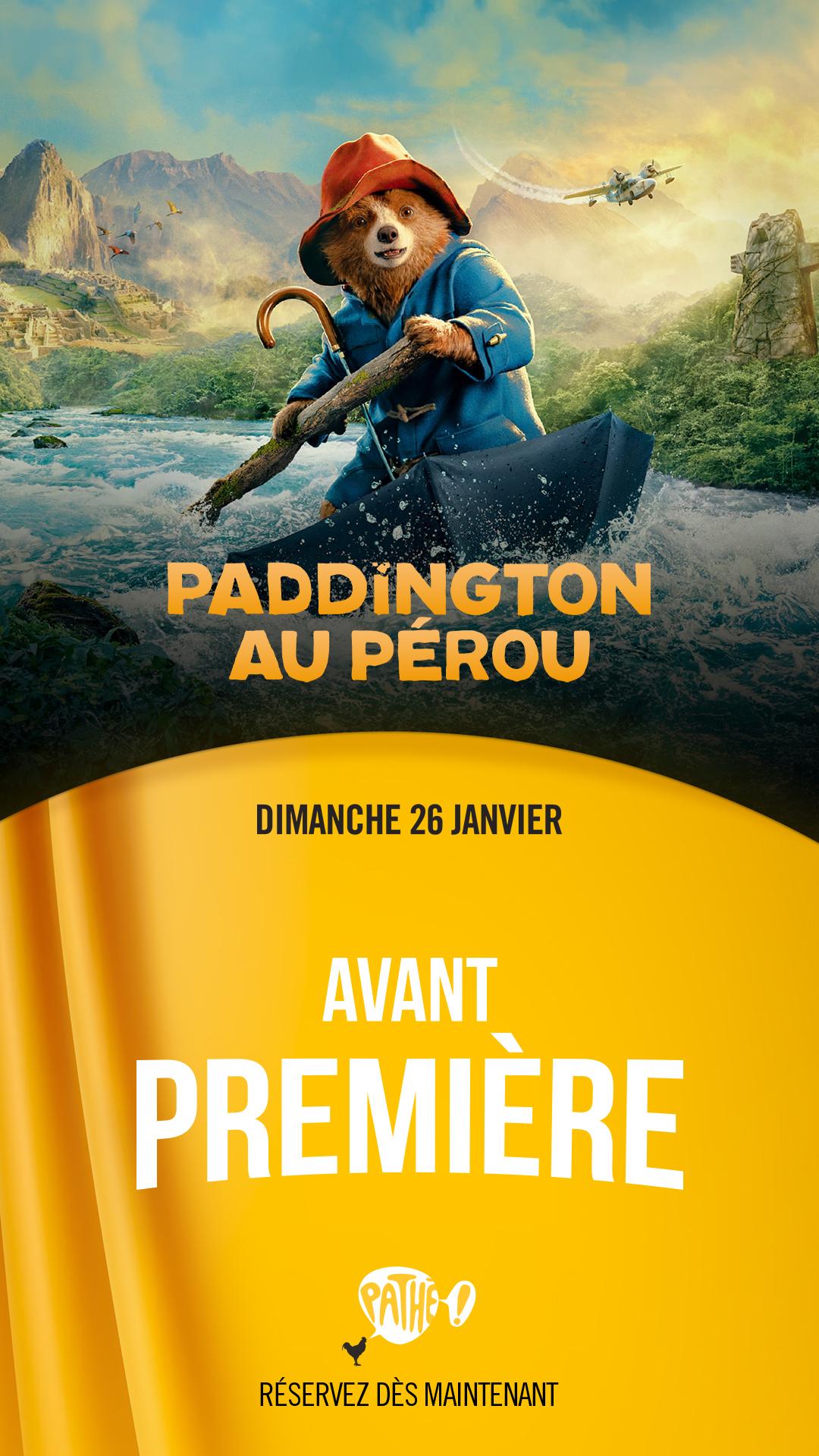Avant Première : Paddington Au Pérou 