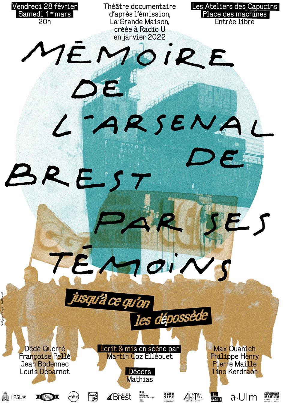Jusqu’à ce qu’on les dépossède - Mémoire de l'arsenal de Brest