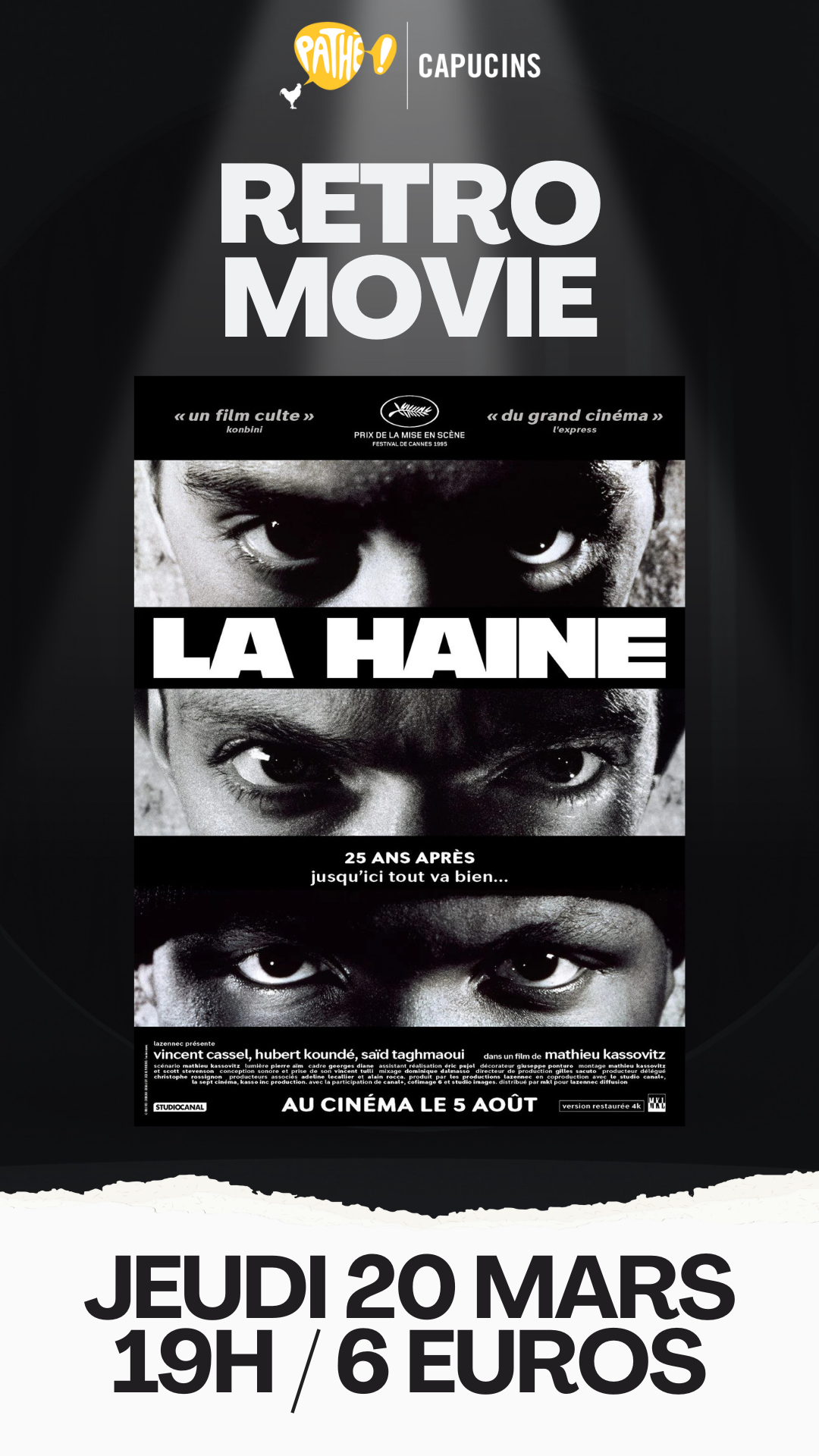 Retro Movie : LA HAINE 