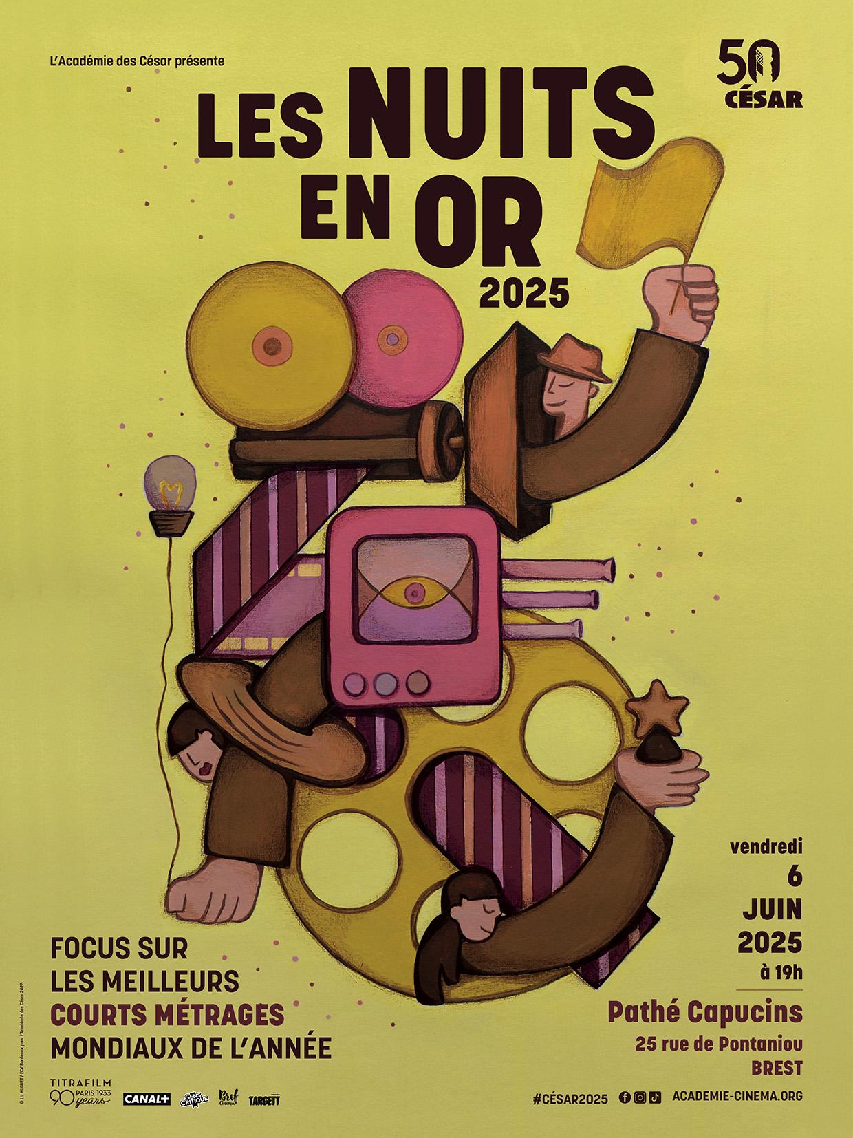 Affiches Les Nuits en Or 2025
