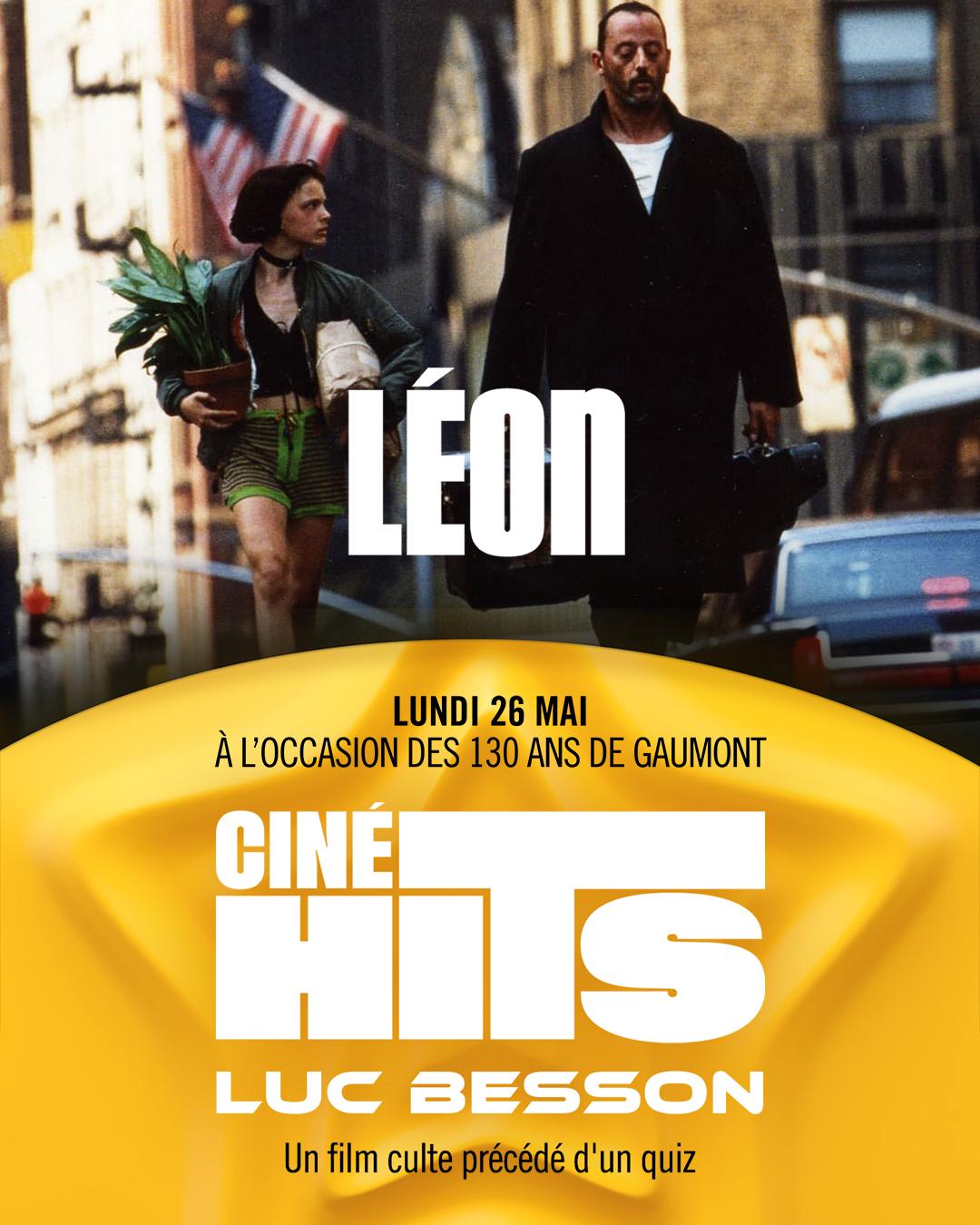 CinéHITS Affiche du film Léon - Pathé Capucins