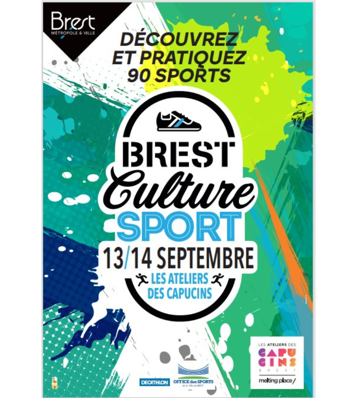 Affiche Brest Culture Sport
