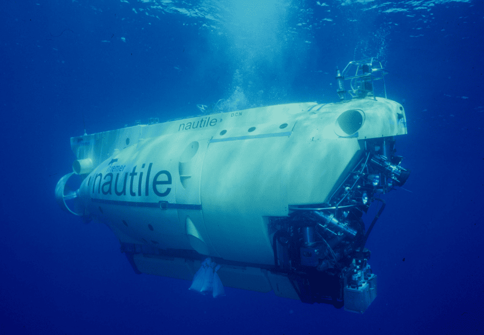 Nautile en plongée ©Dugornay Olivier-Ifremer