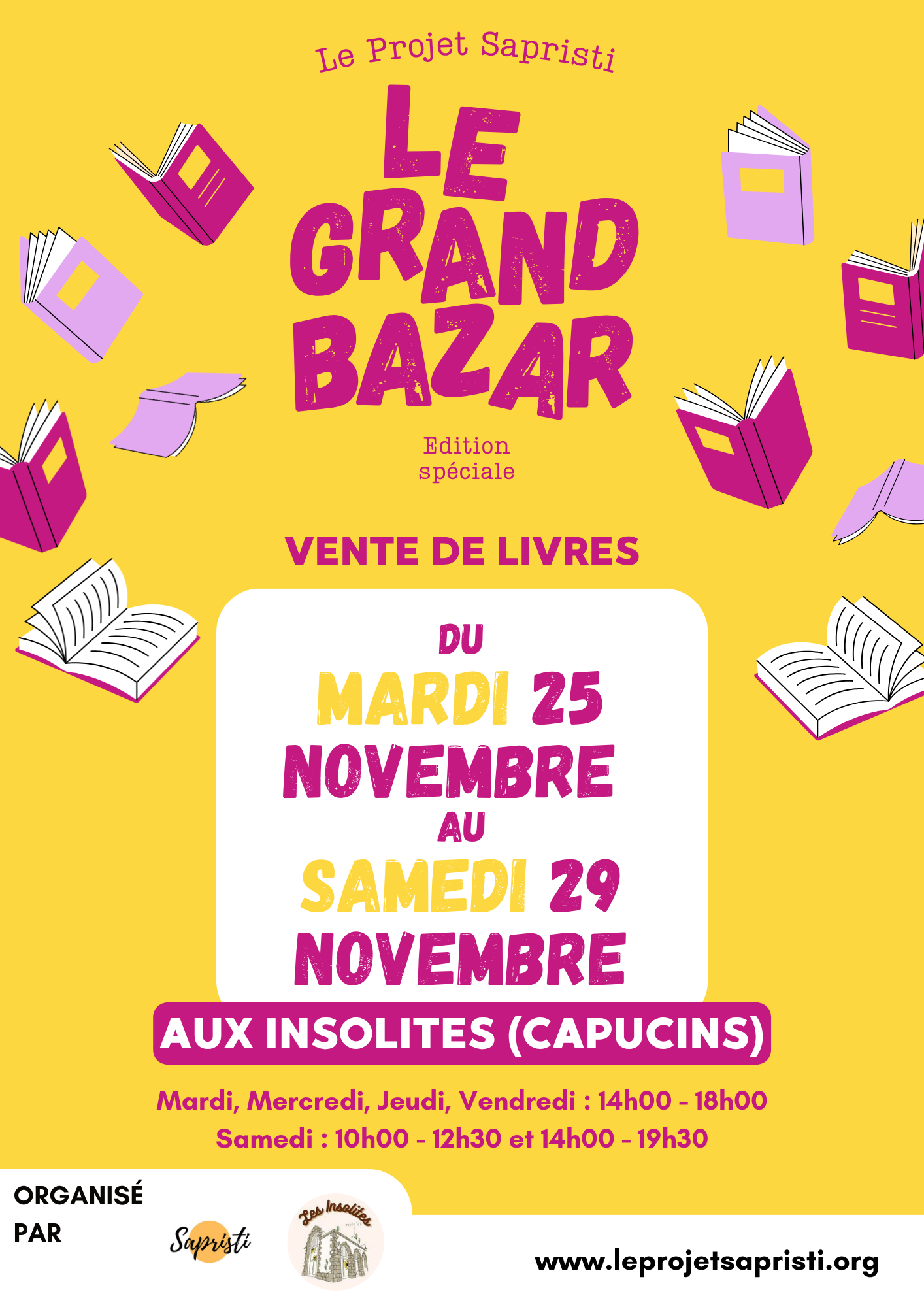 Vente de livres