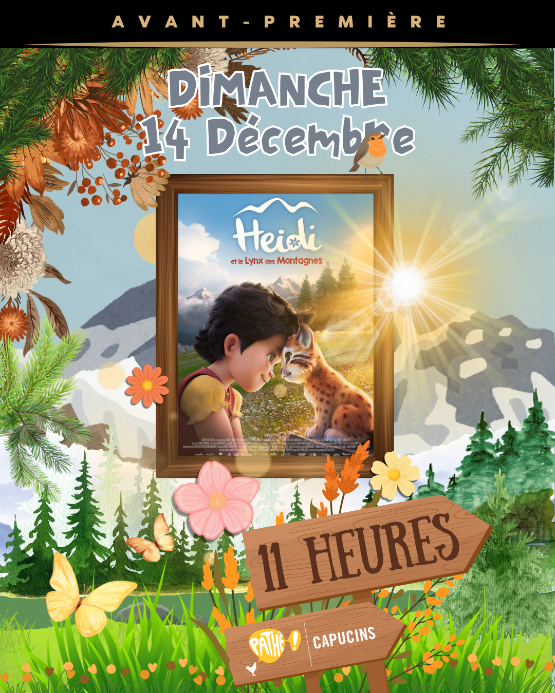 Heidi et le Lynx des Montagnes - Avant-première