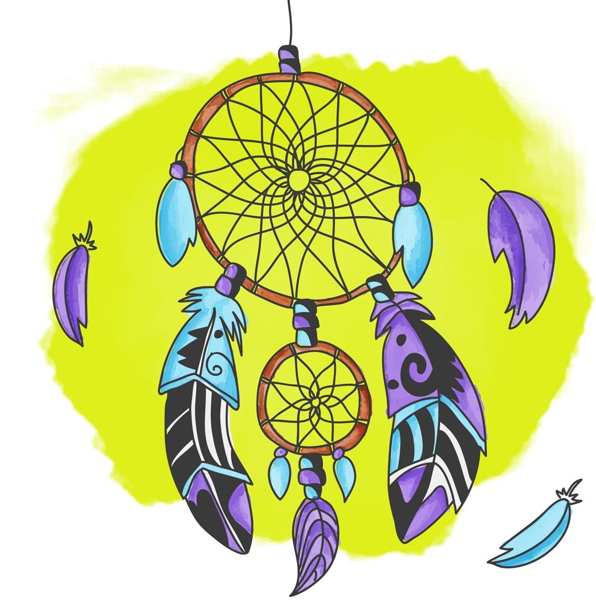 Création d'un attrape-rêve 