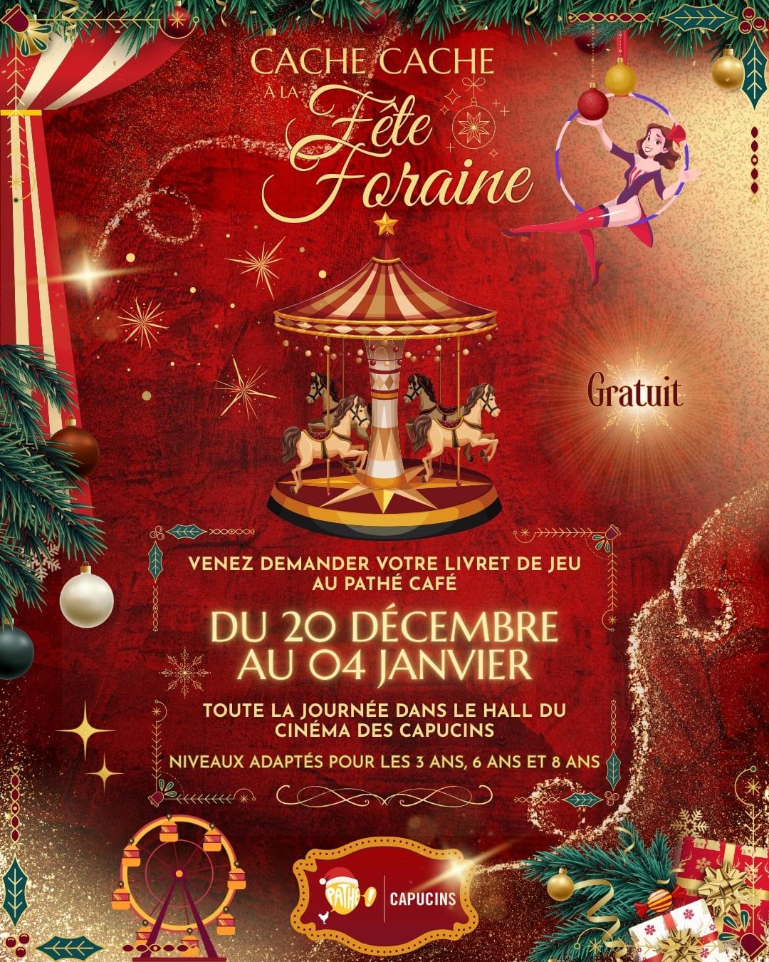 Jeu : Cache-cache à la Fête Foraine (cherche et trouve)