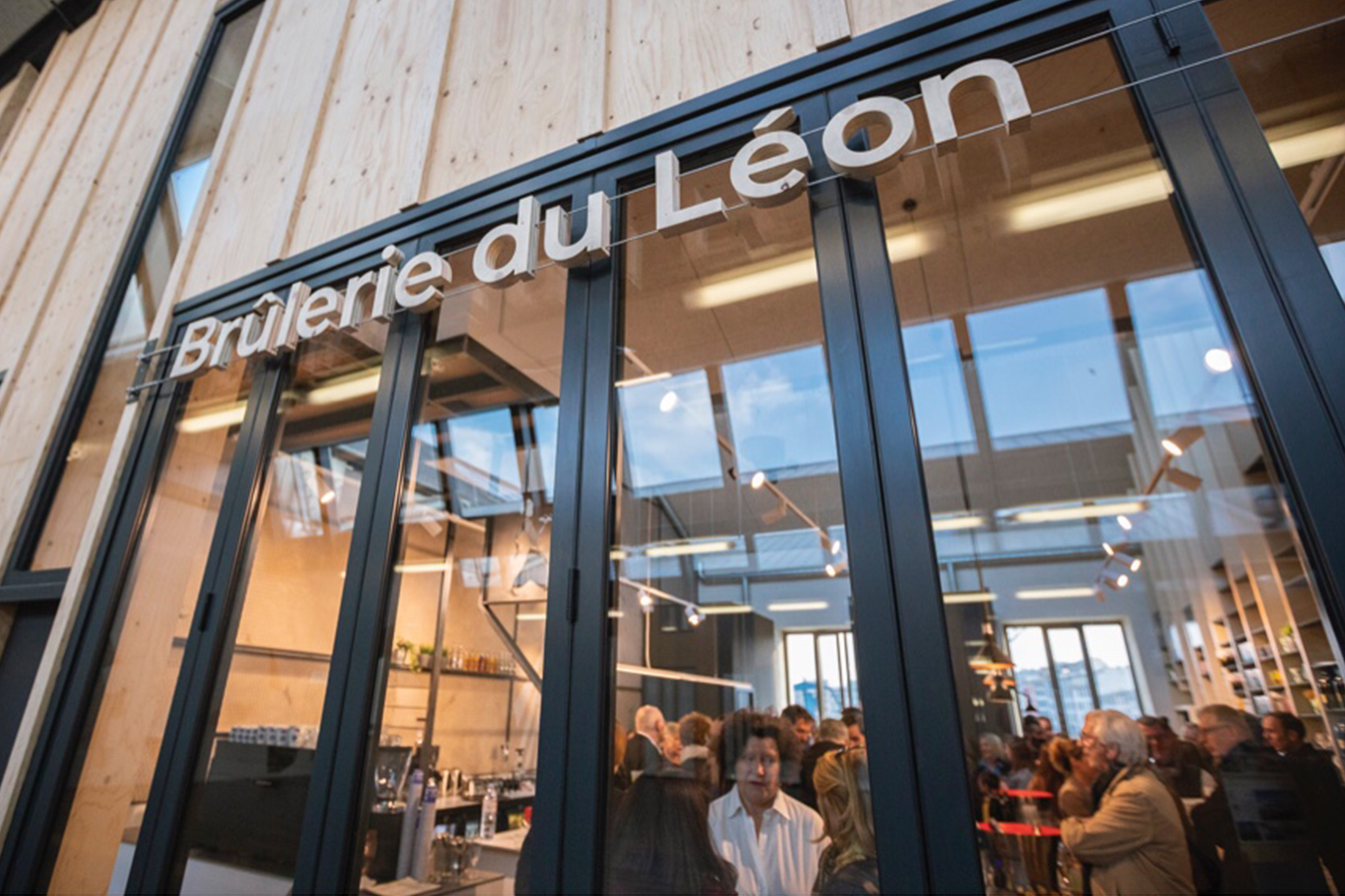 Vitrine La Brulerie de Leon