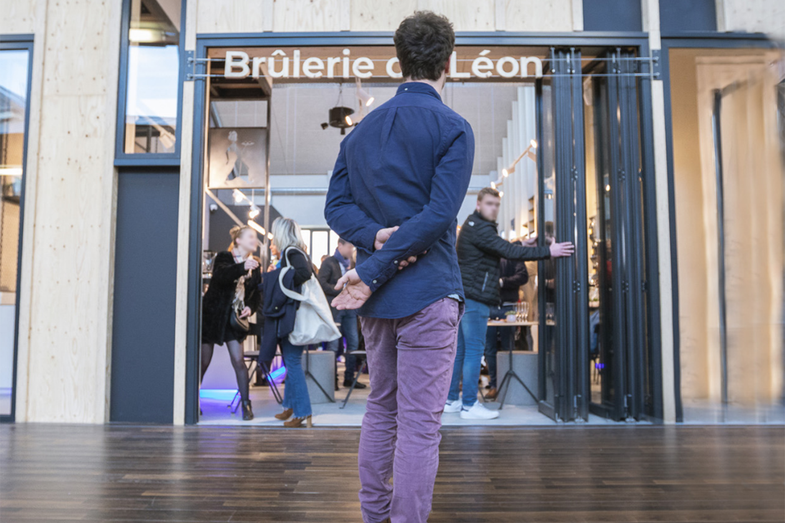 Vitrine La Brulerie de Leon