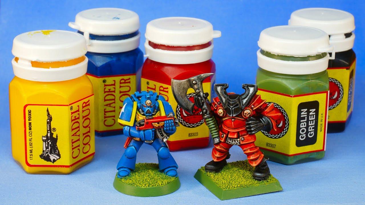 Initiation peinture sur figurines Warhammer