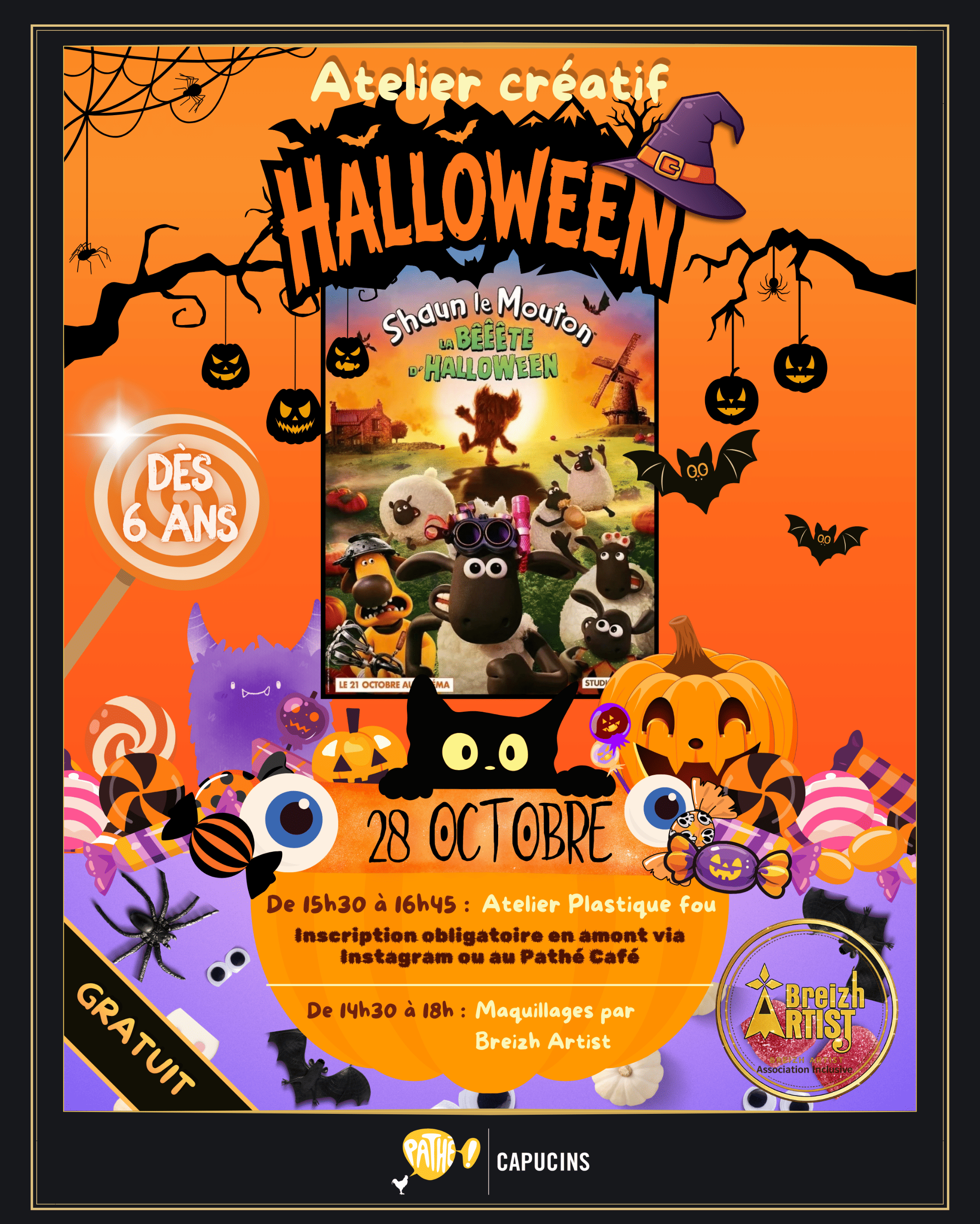 HALLOWEEN S’INVITE AU PATHÉ CAPUCINS ! 👻🎃