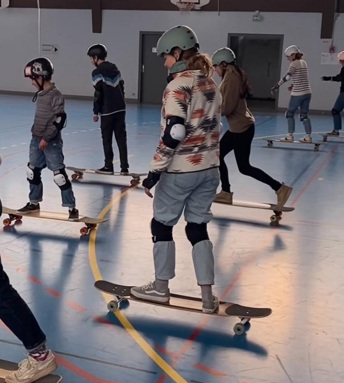 Initiation longboard
