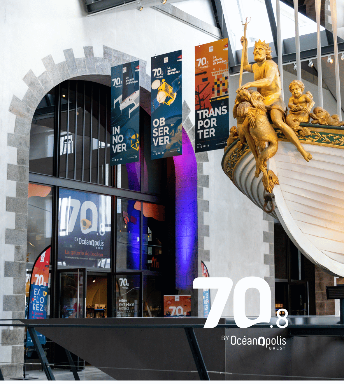Le 70.8, un musée pour l'Océan fête les 10 ans des Ateliers des Capucins ! 