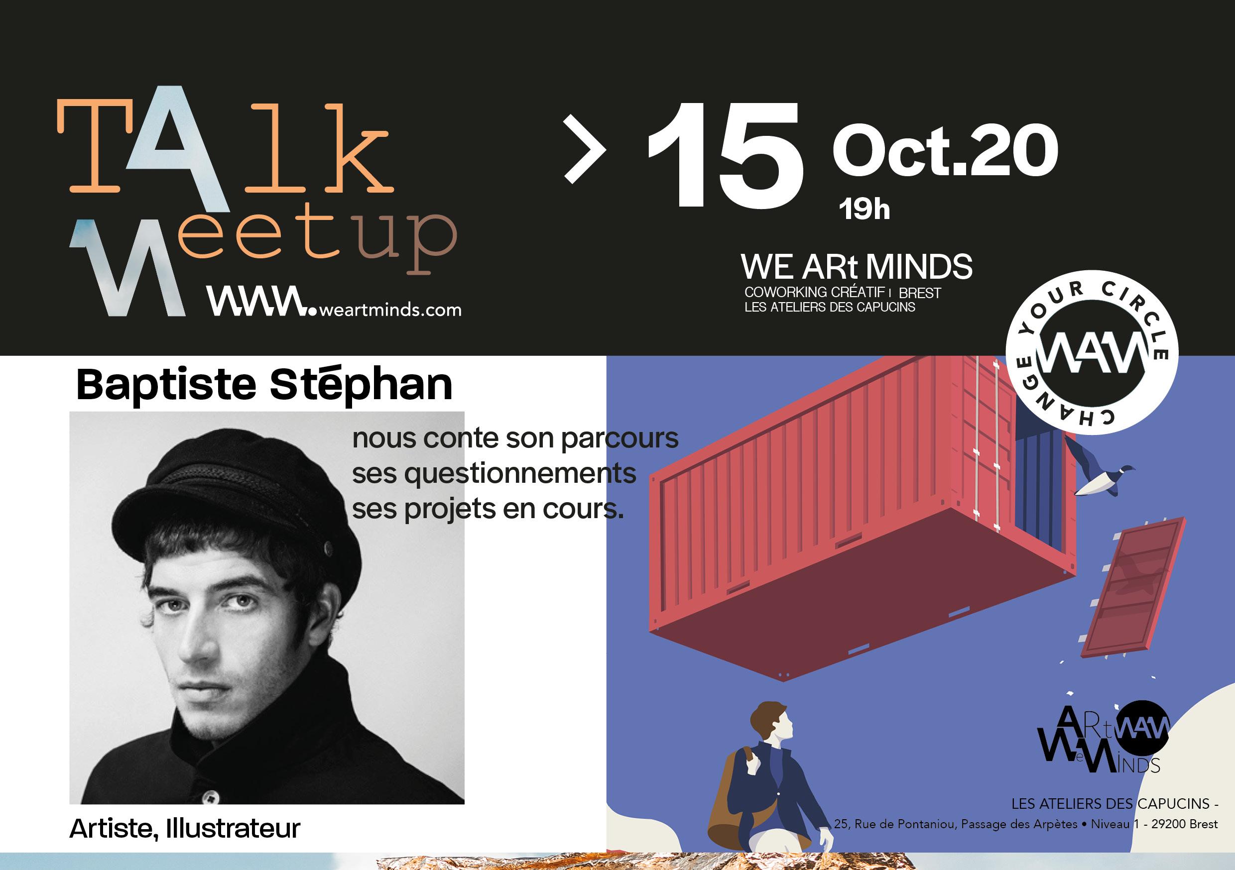 Talk Baptiste Stéphan WE ARt MINDS