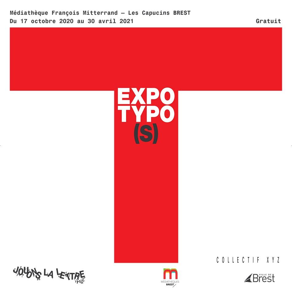 Affiche de l'exposition TYPO(S)