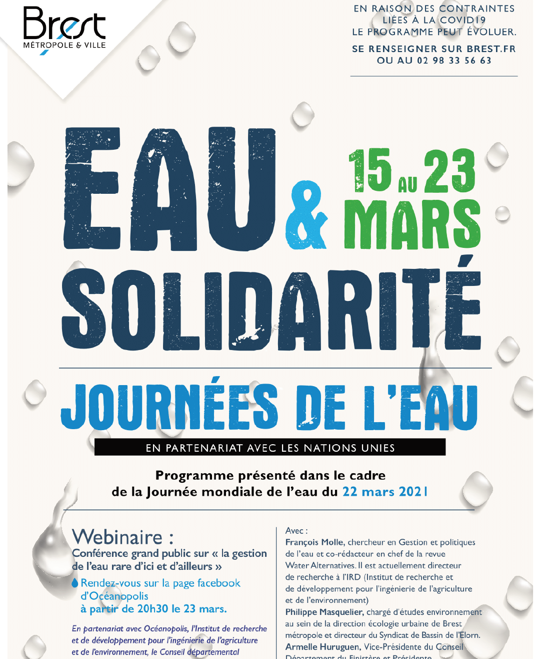 Journées de l'eau 2021