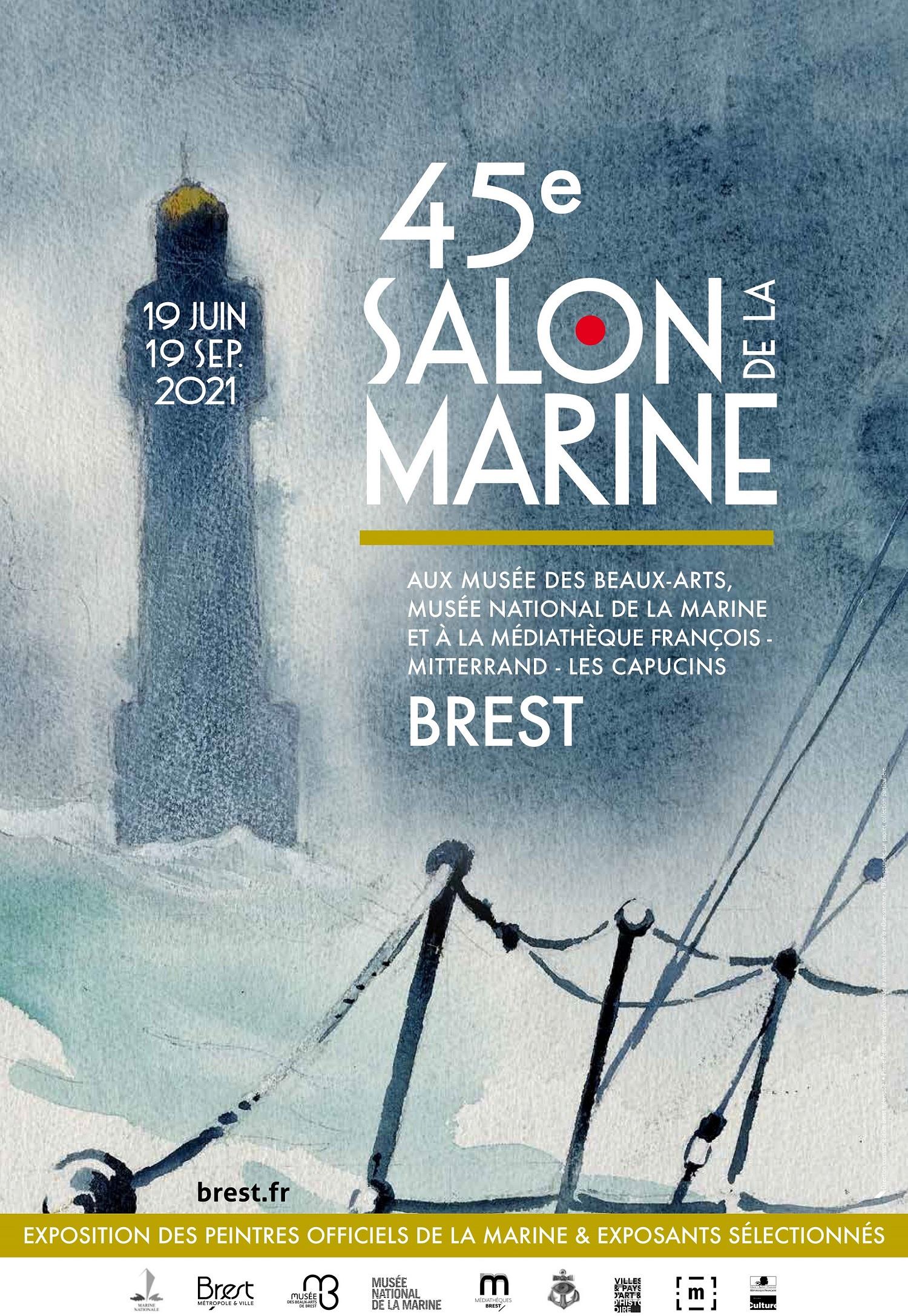 Affiche Salon de la Marine