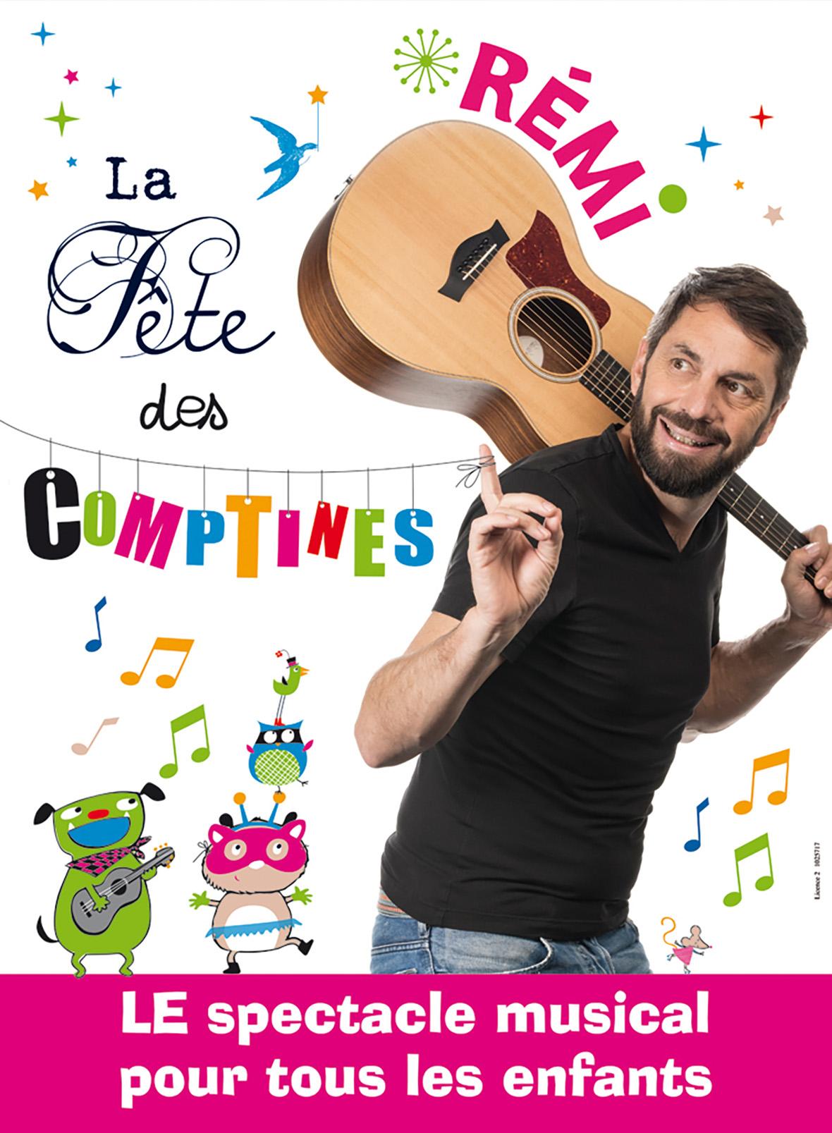 Affiche - La fête des comptines