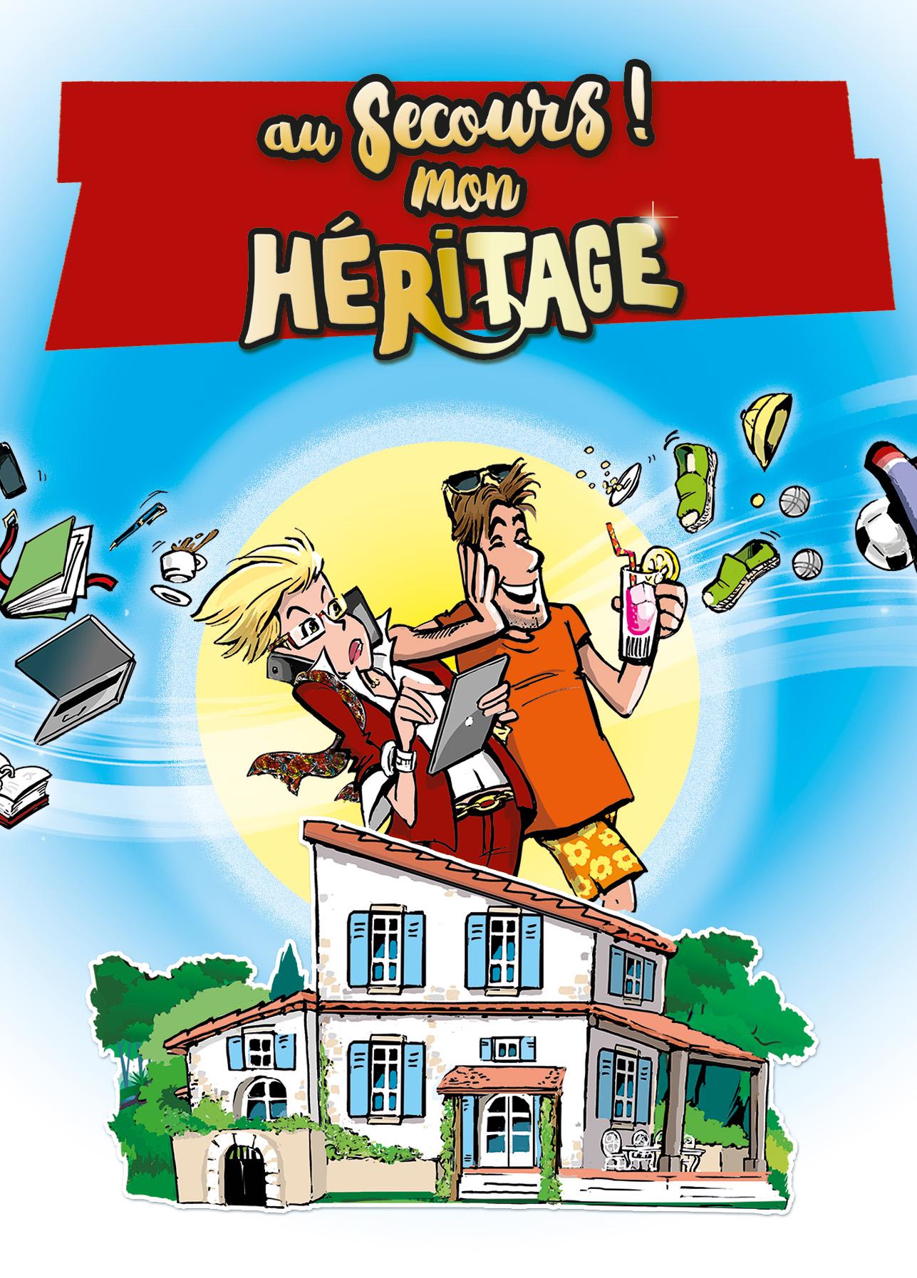 Affiche - Au secours, mon héritage !