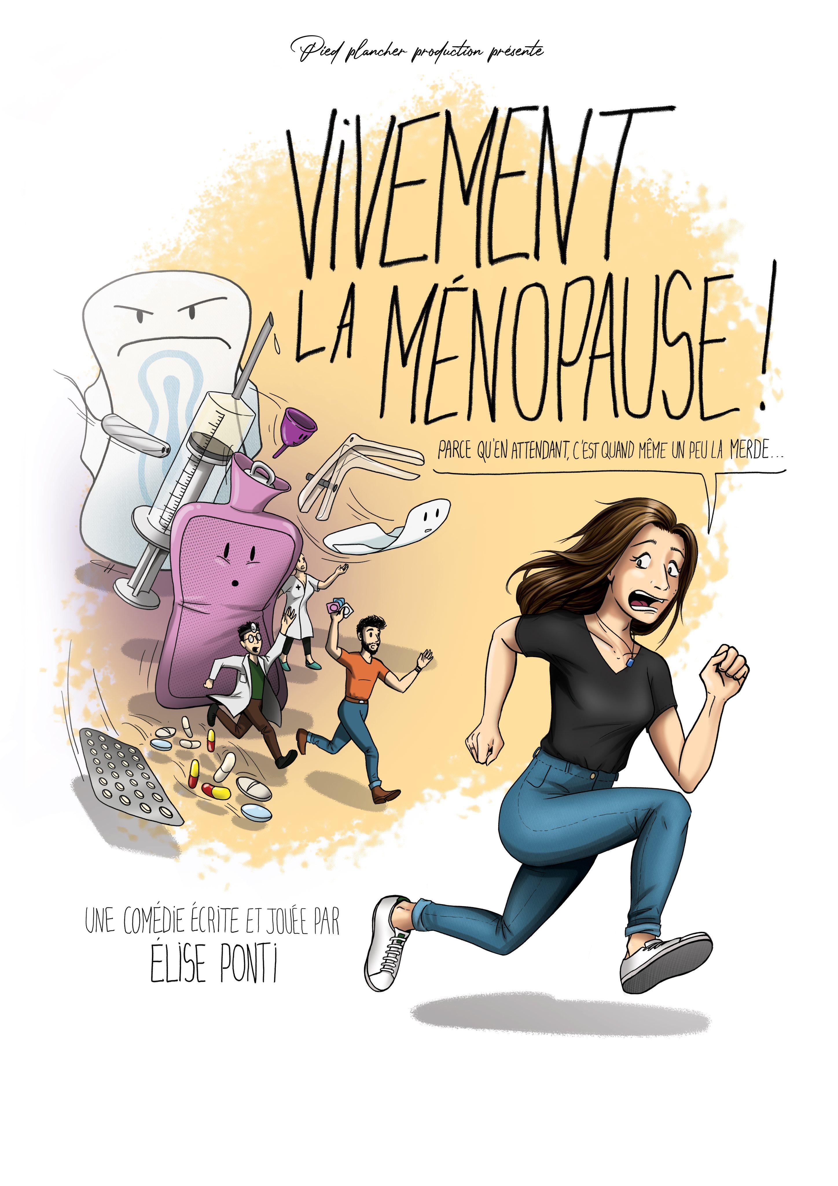Affiche - Vivement la ménopause !