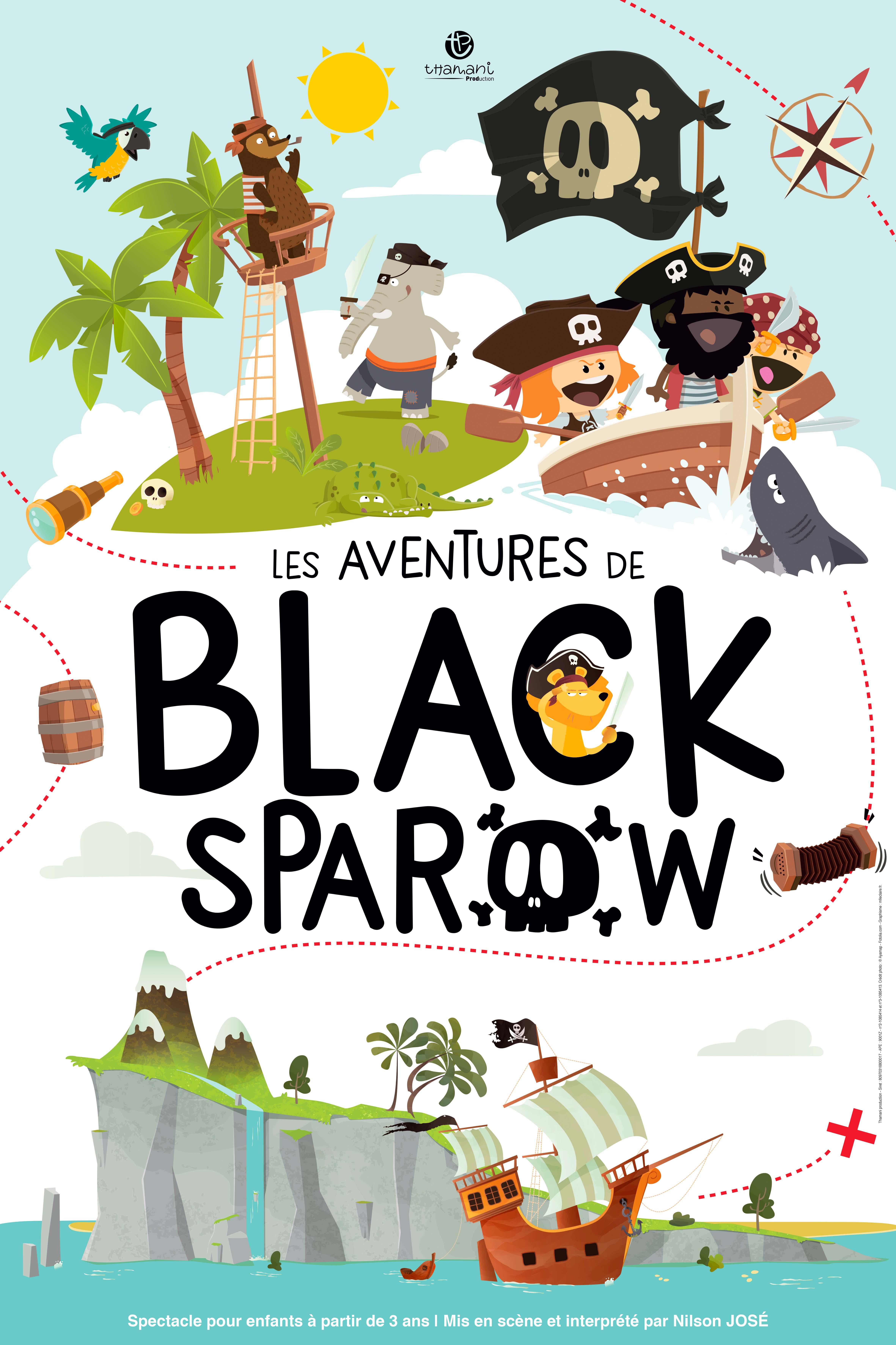 Les aventures de Black Sparow - Affiche