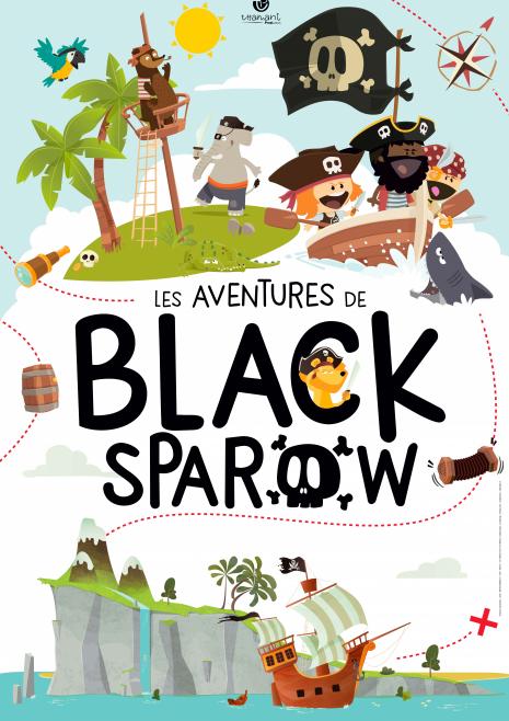 Les aventures de Black Sparow - Affiche