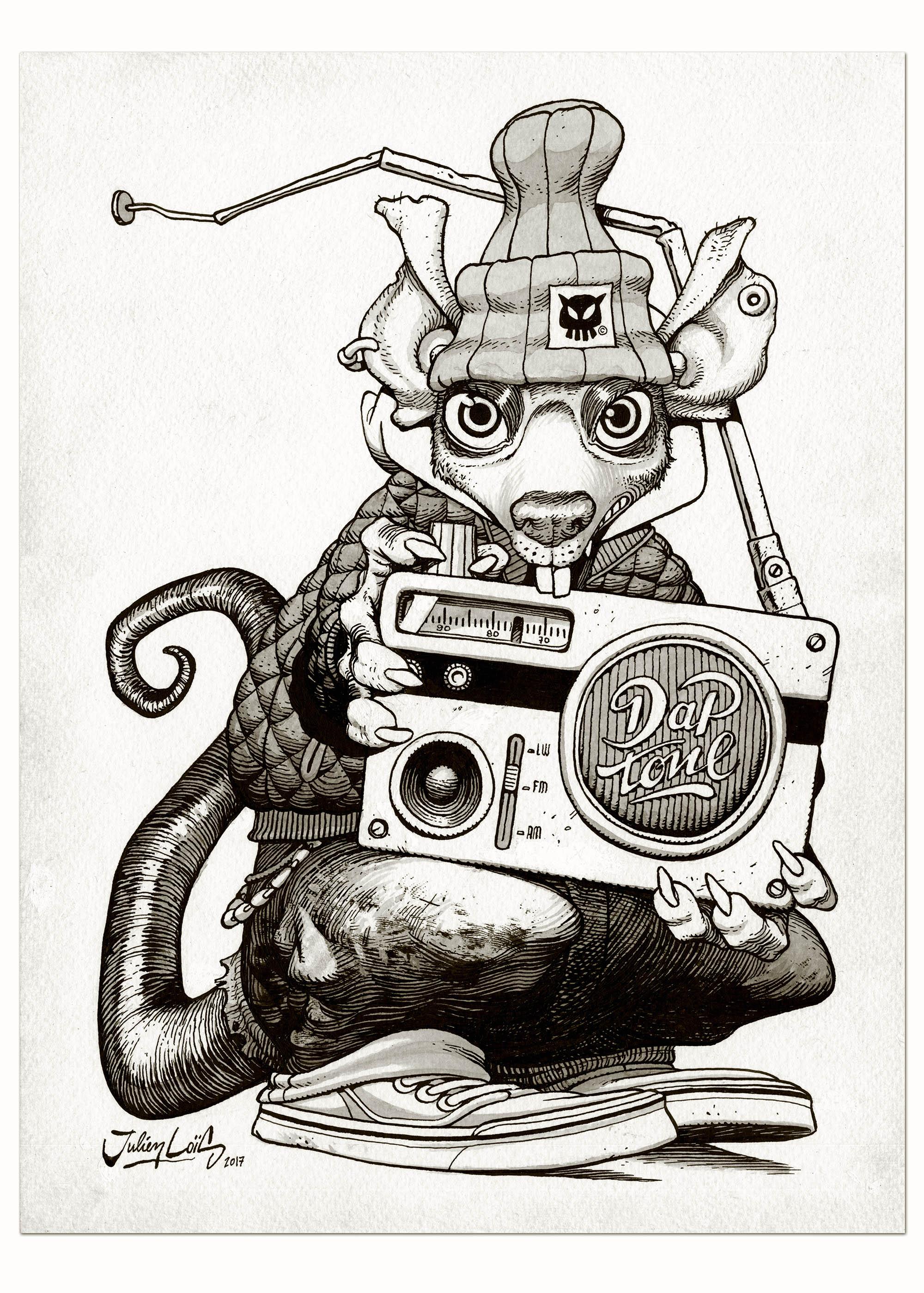 Dessin de Julien Loïs