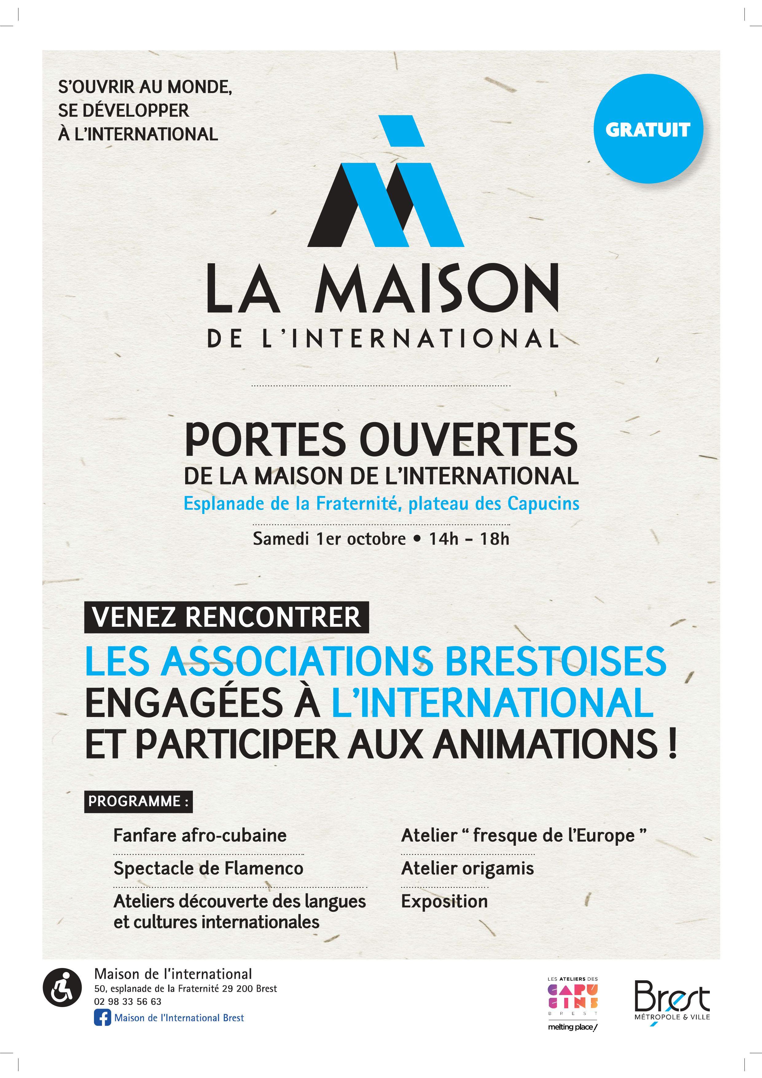 Portes ouvertes de la Maison de l'International