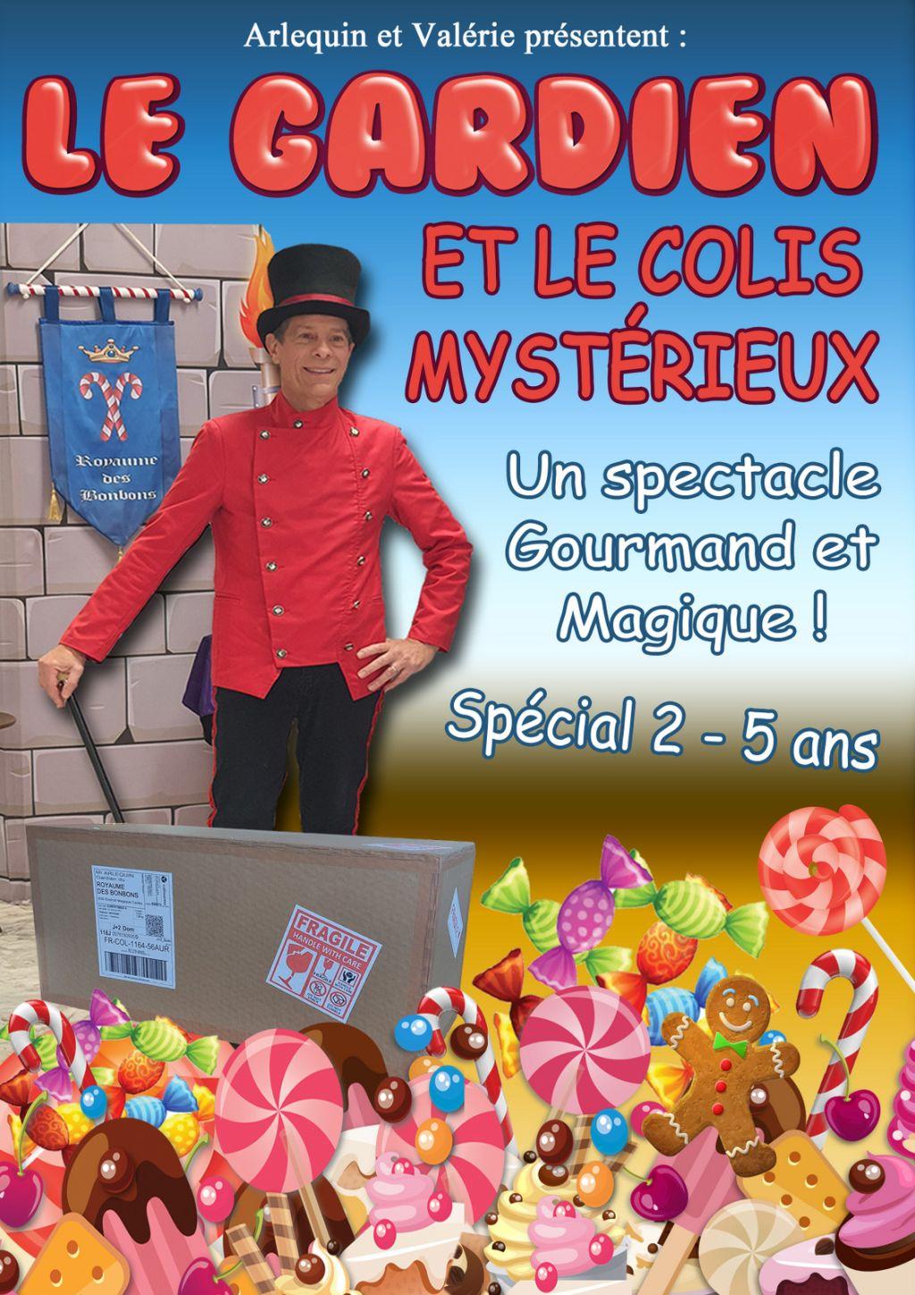 Affiche - Le gardien et le colis mystérieux