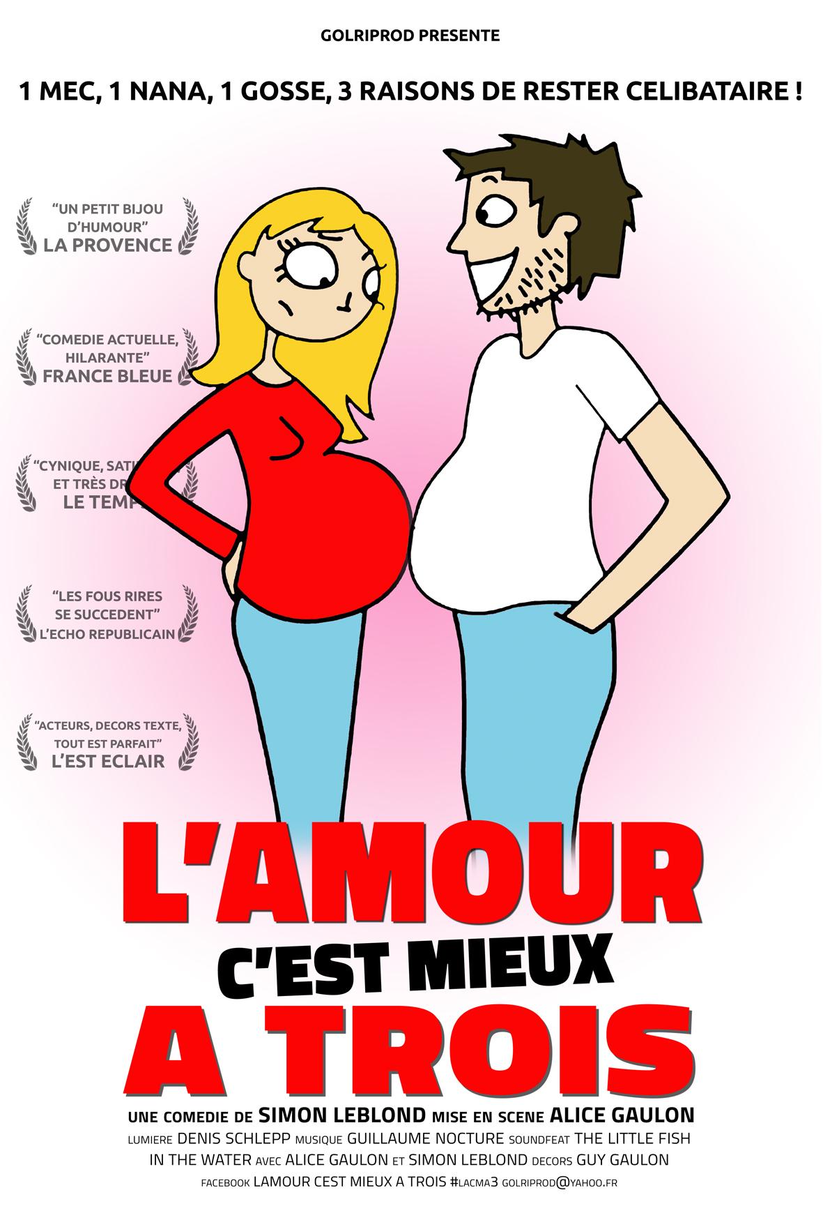 Affiche - L'amour c'est mieux à trois