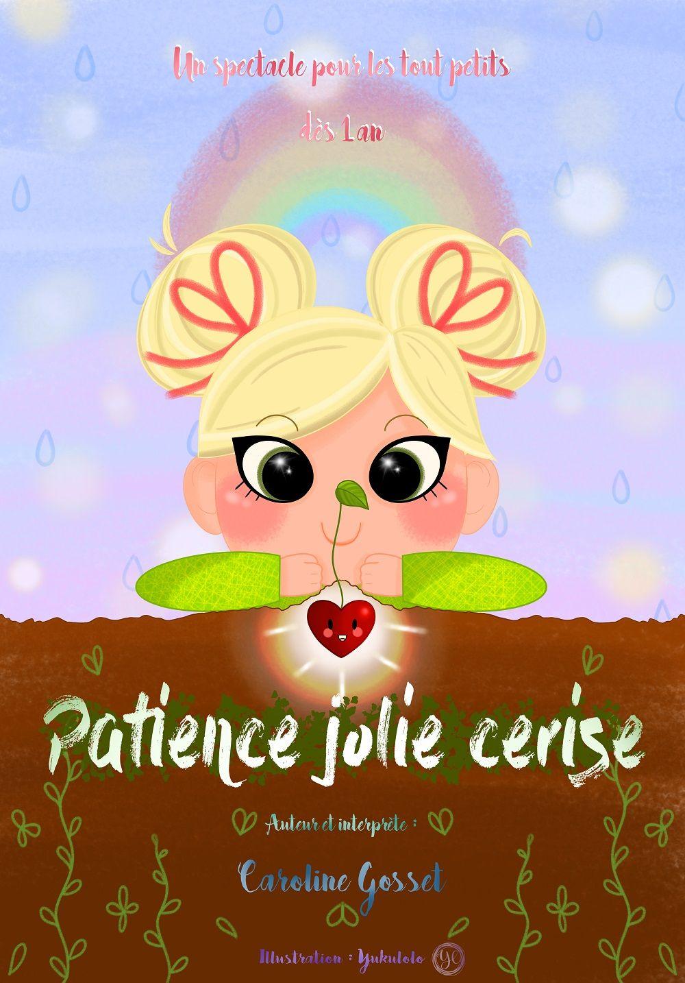 Affiche - Patience jolie cerise