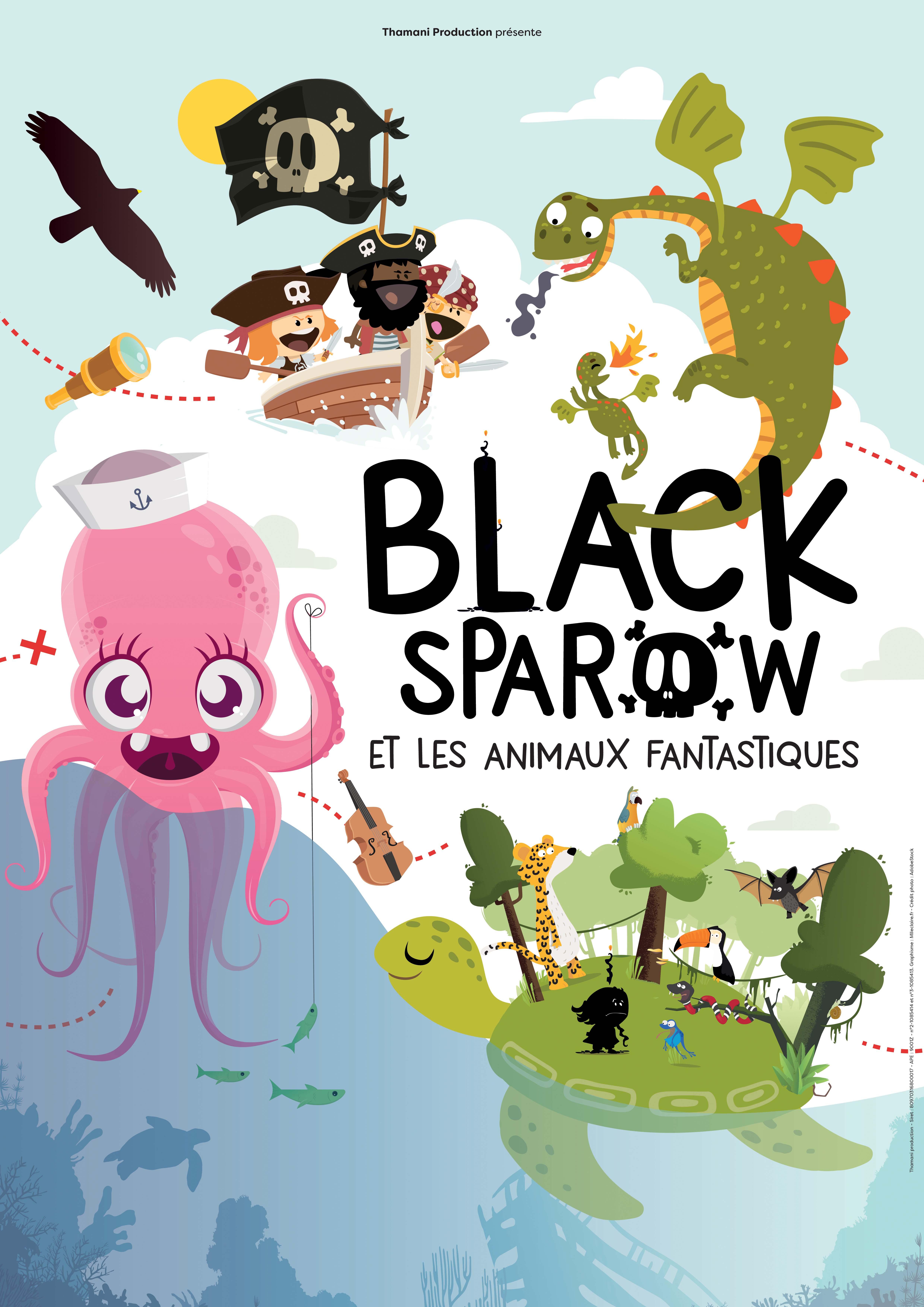 Black Sparow et les animaux fantastiques - Affiche
